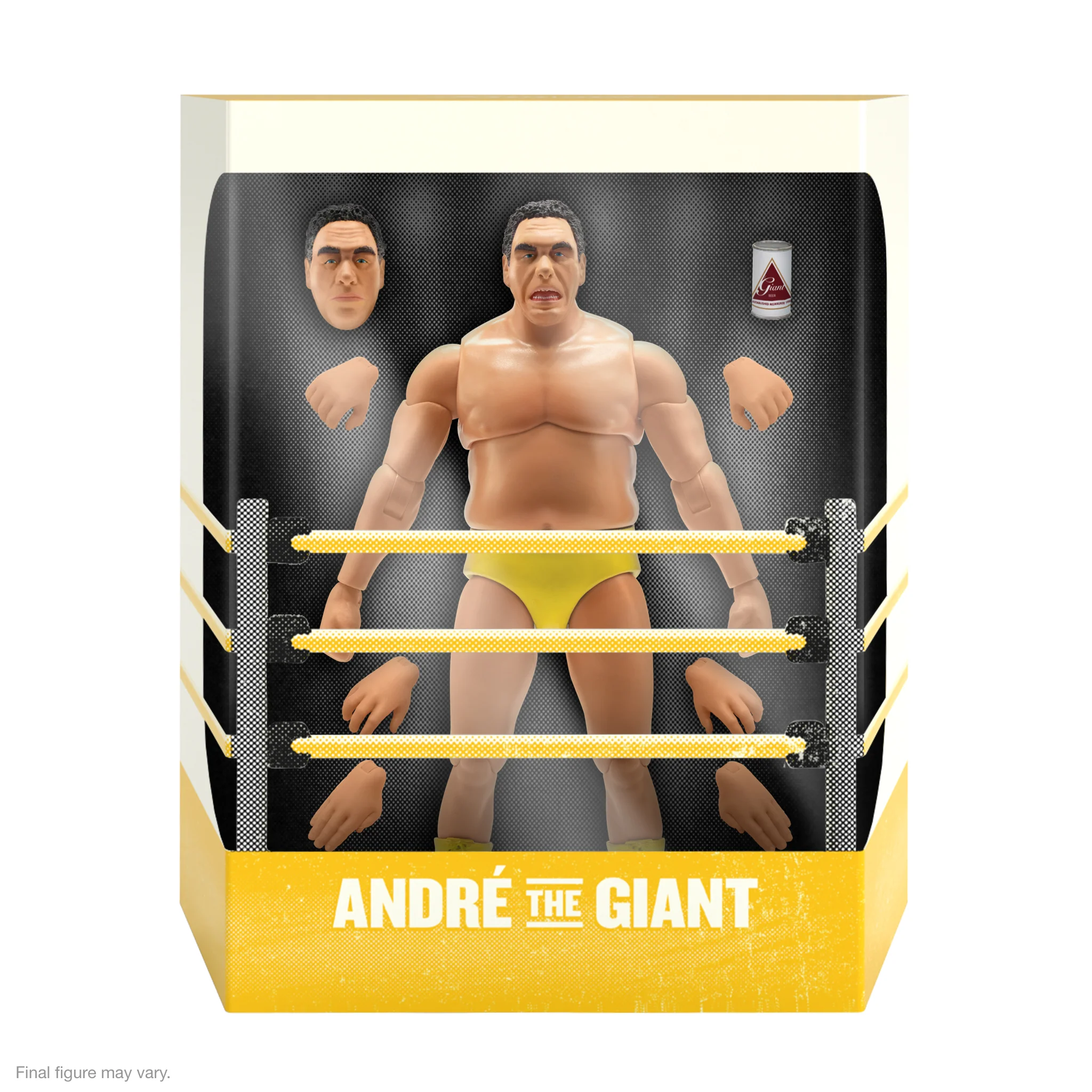 Andre the Giant ULTIMATES! Figure - Andre (Yellow Trunks) - Image 3