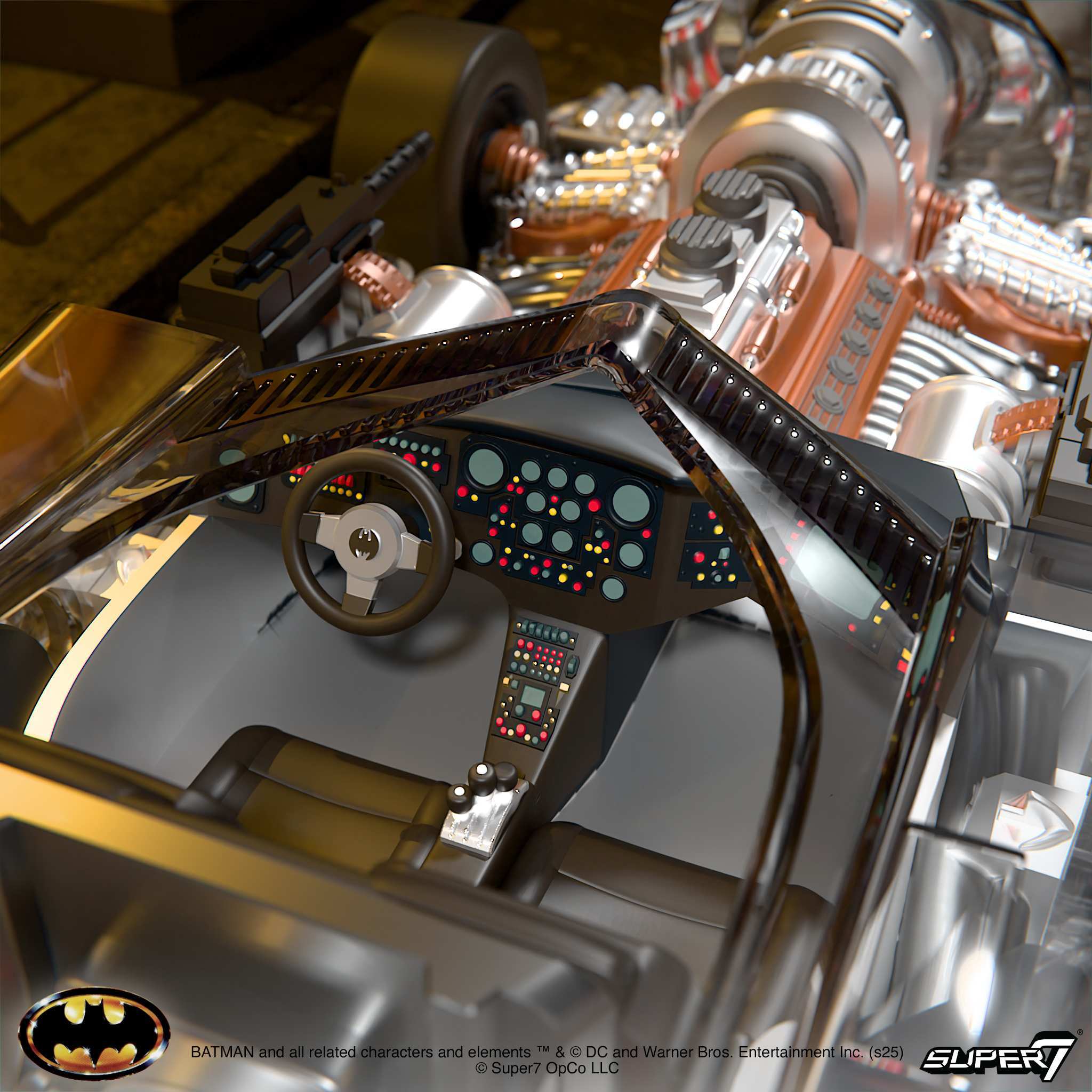Batman Super Cyborg - Batmobile [1989] (Clear) - Image 6