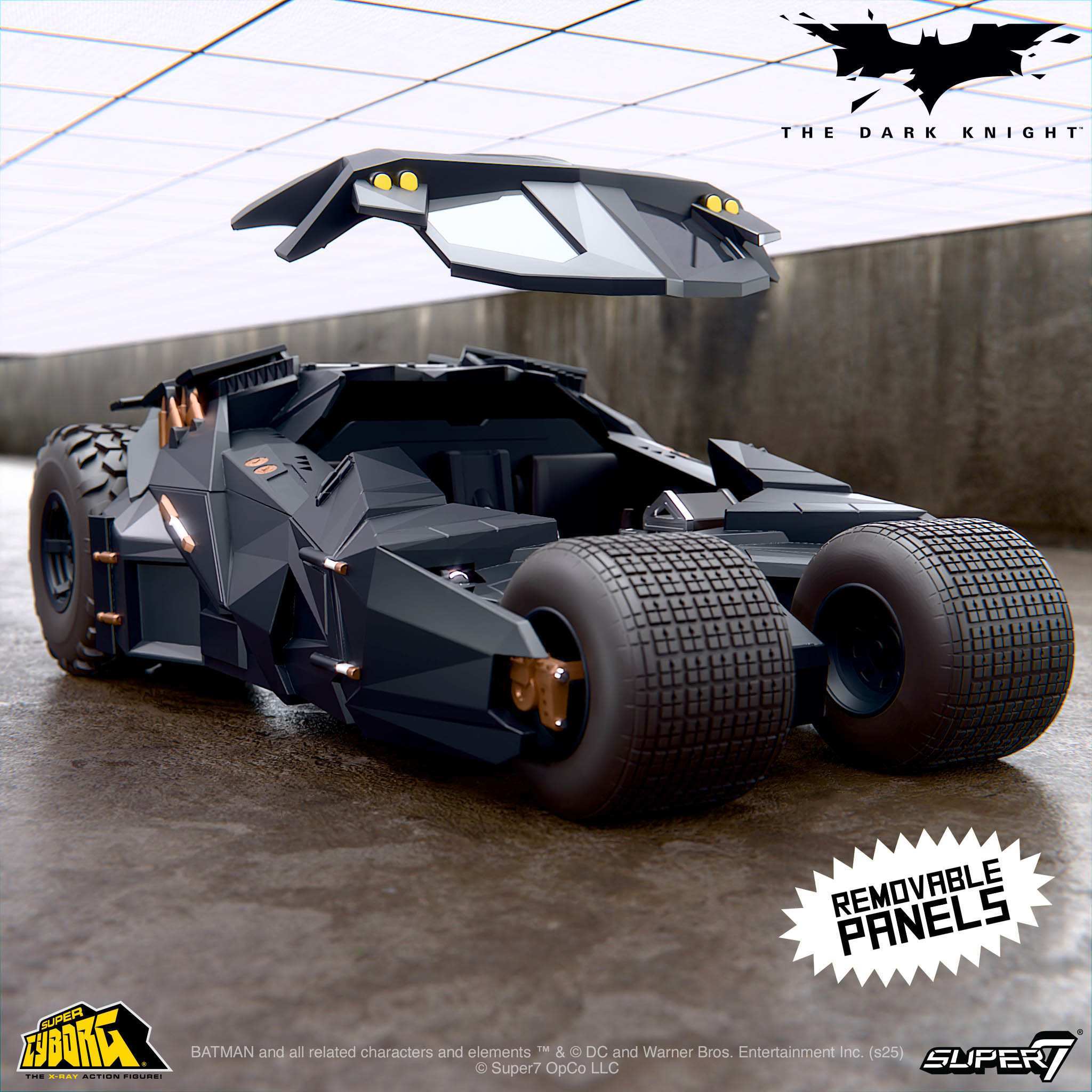 Batman Super Cyborg - Batmobile Tumbler (Full Color) - Image 3
