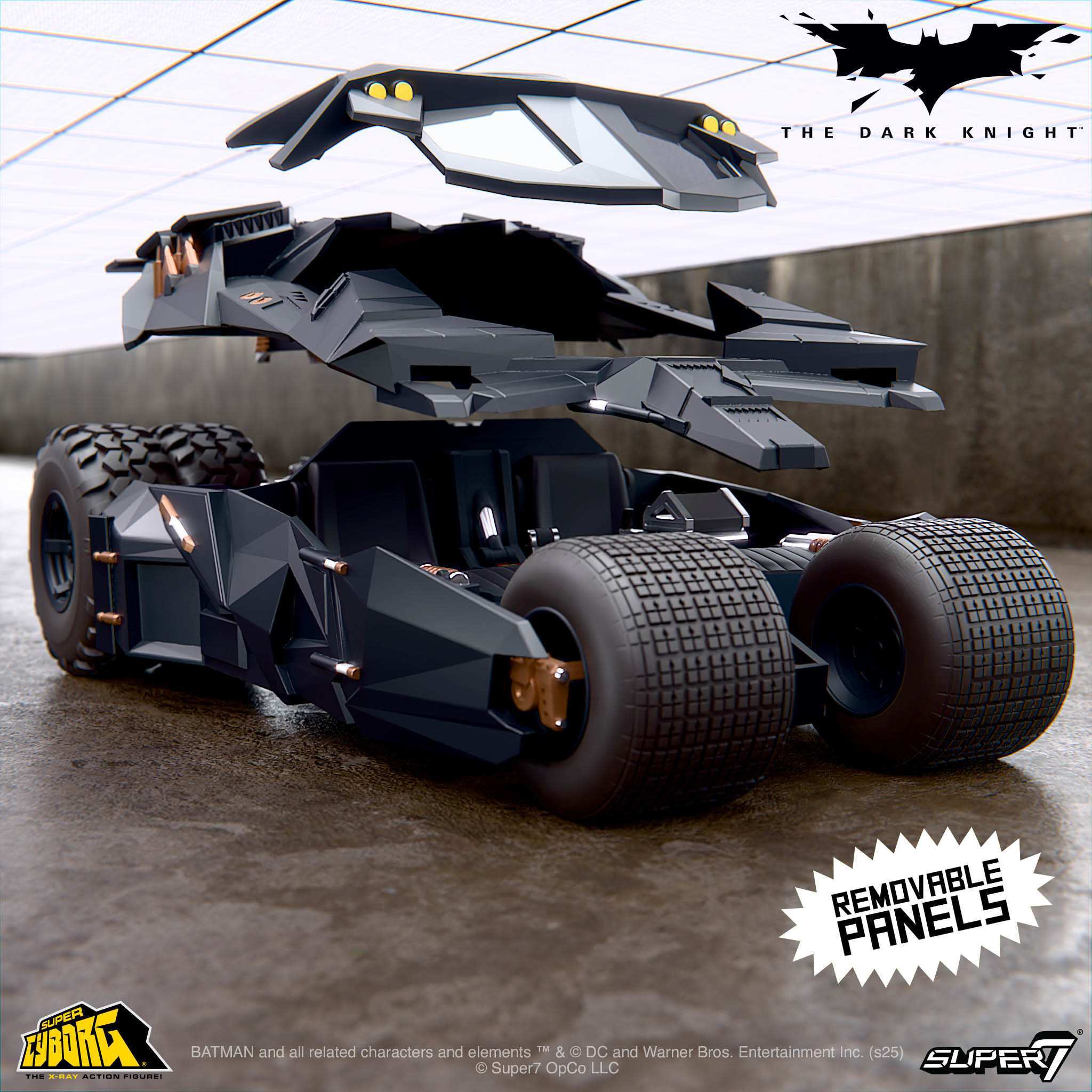 Batman Super Cyborg - Batmobile Tumbler (Full Color) - Image 4