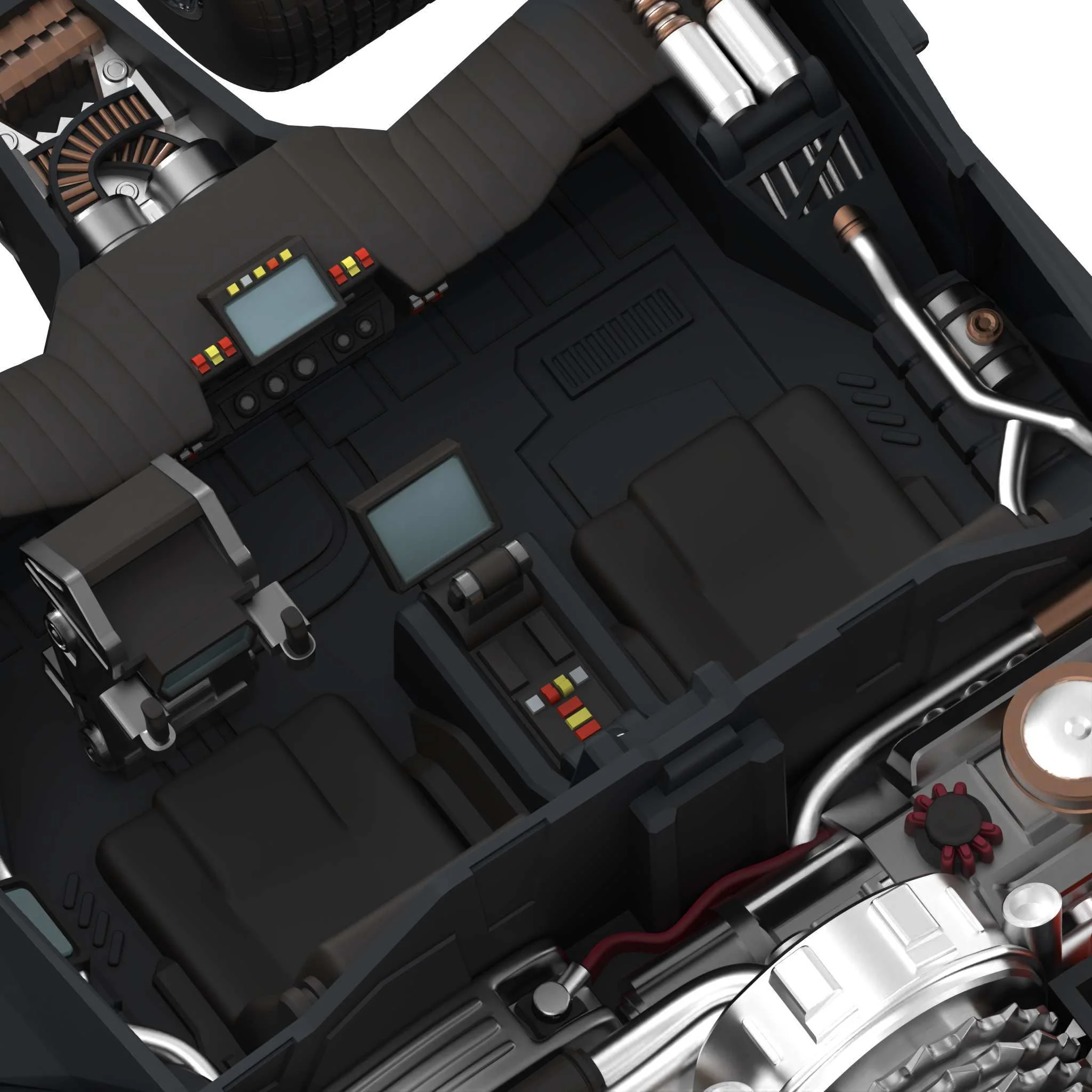 Batman Super Cyborg - Batmobile Tumbler (Full Color) - Image 5