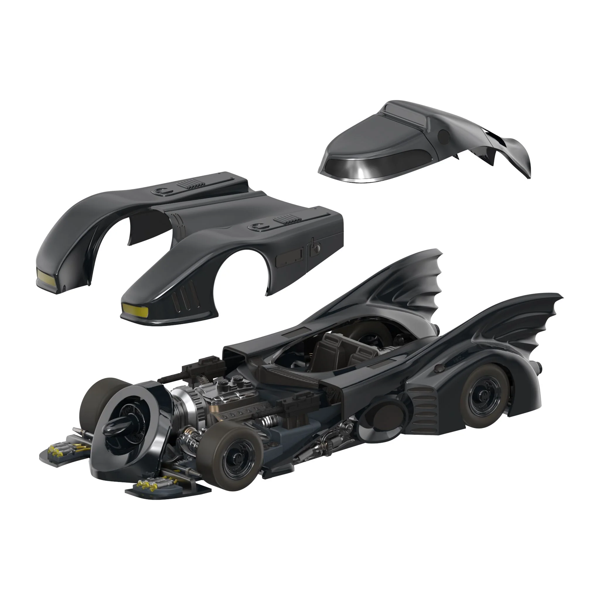 Batman Super Cyborg - Batmobile [1989] (Full Color) - Image 10