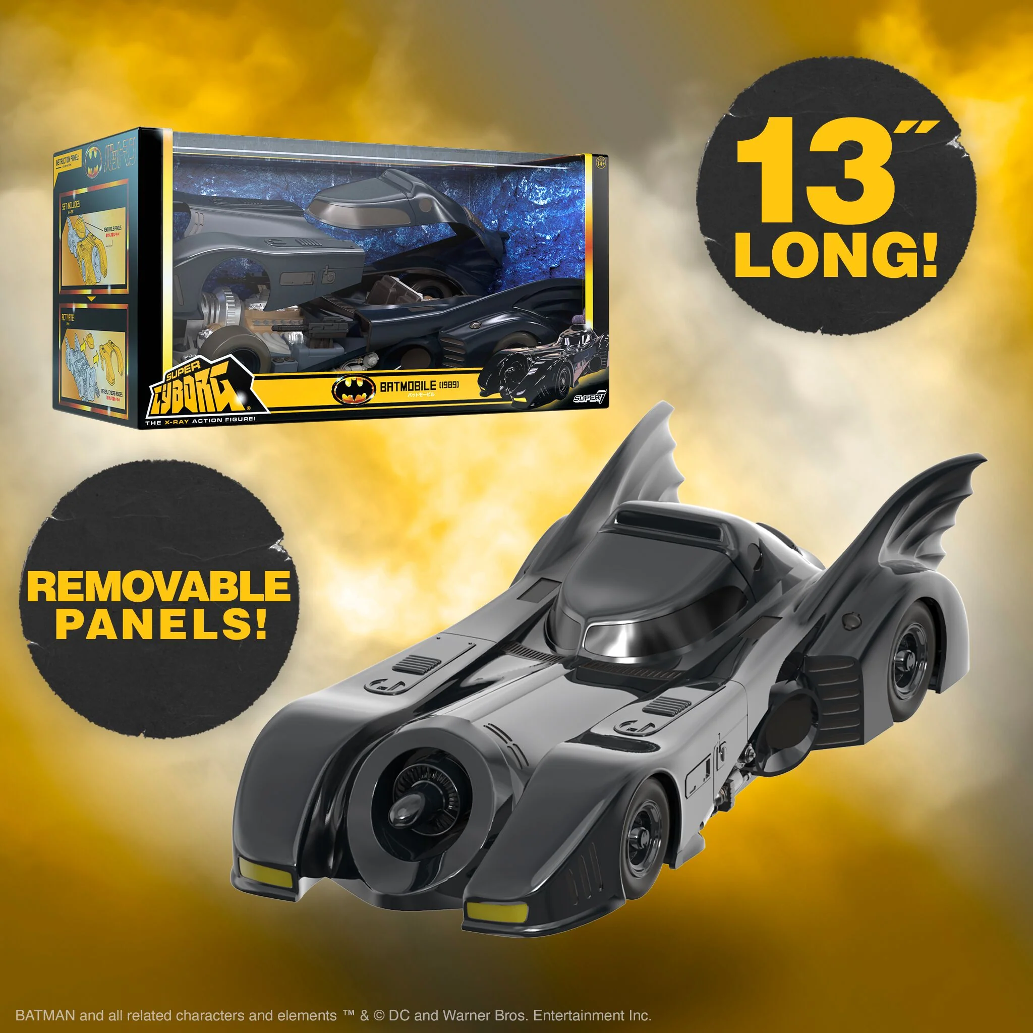 Batman Super Cyborg - Batmobile [1989] (Full Color) - Image 8