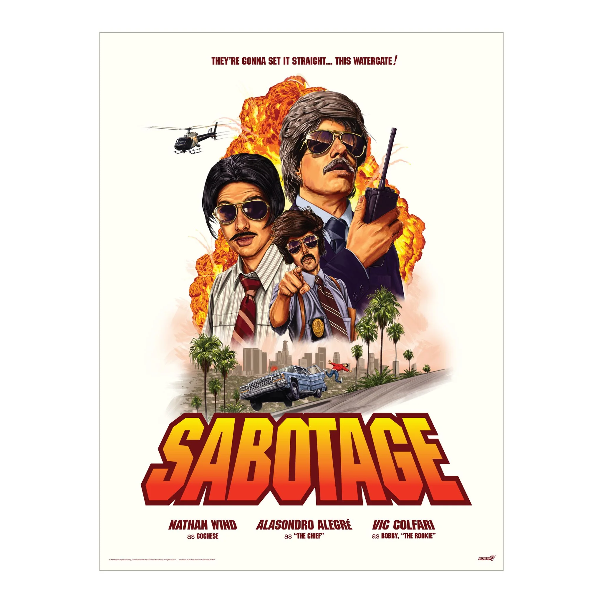 Beastie Boys ReAction Figures Wave 03 - Sabotage 3PK - Image 5