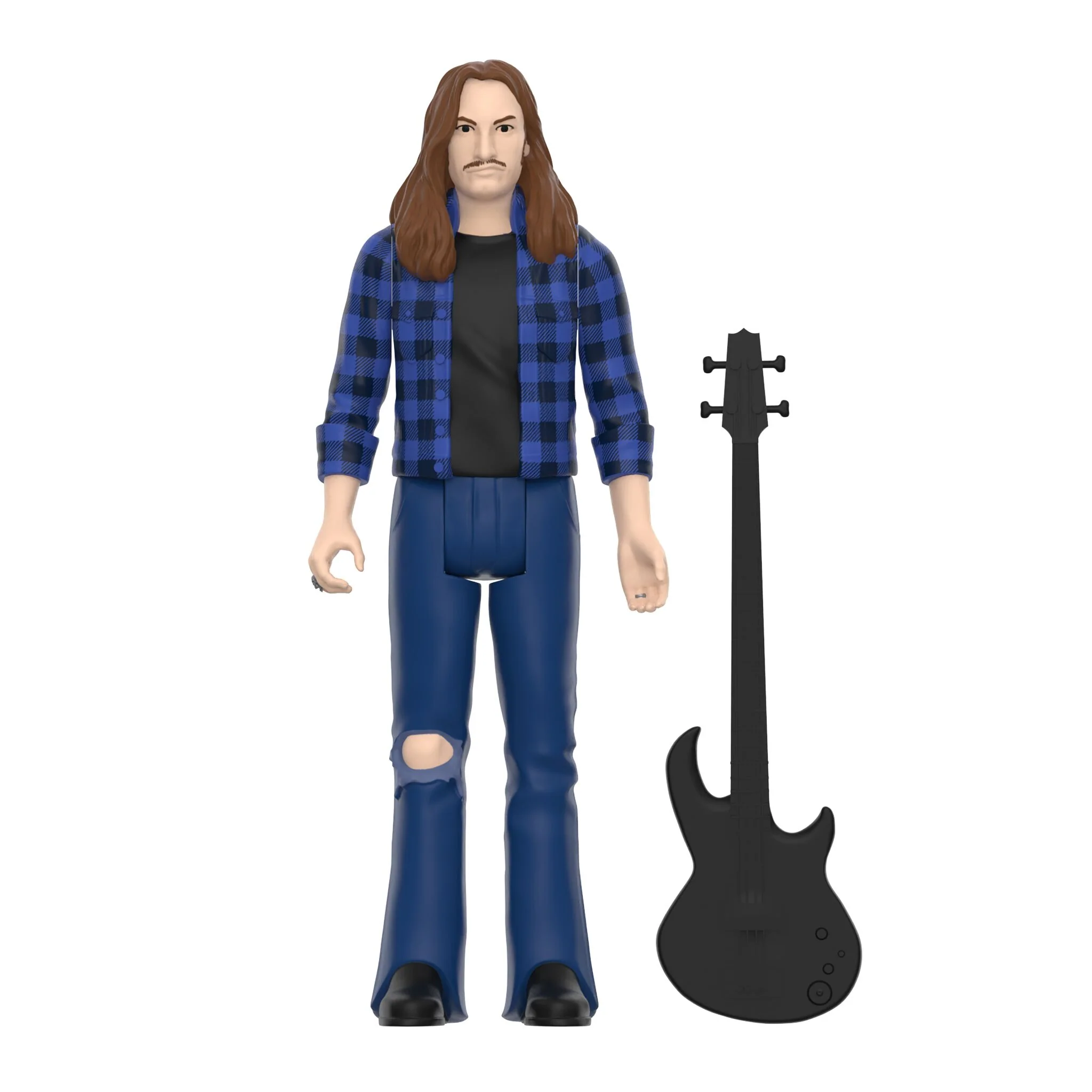 Cliff Burton ReAction Figures - Cliff Burton (Flannel Shirt) - Image 3