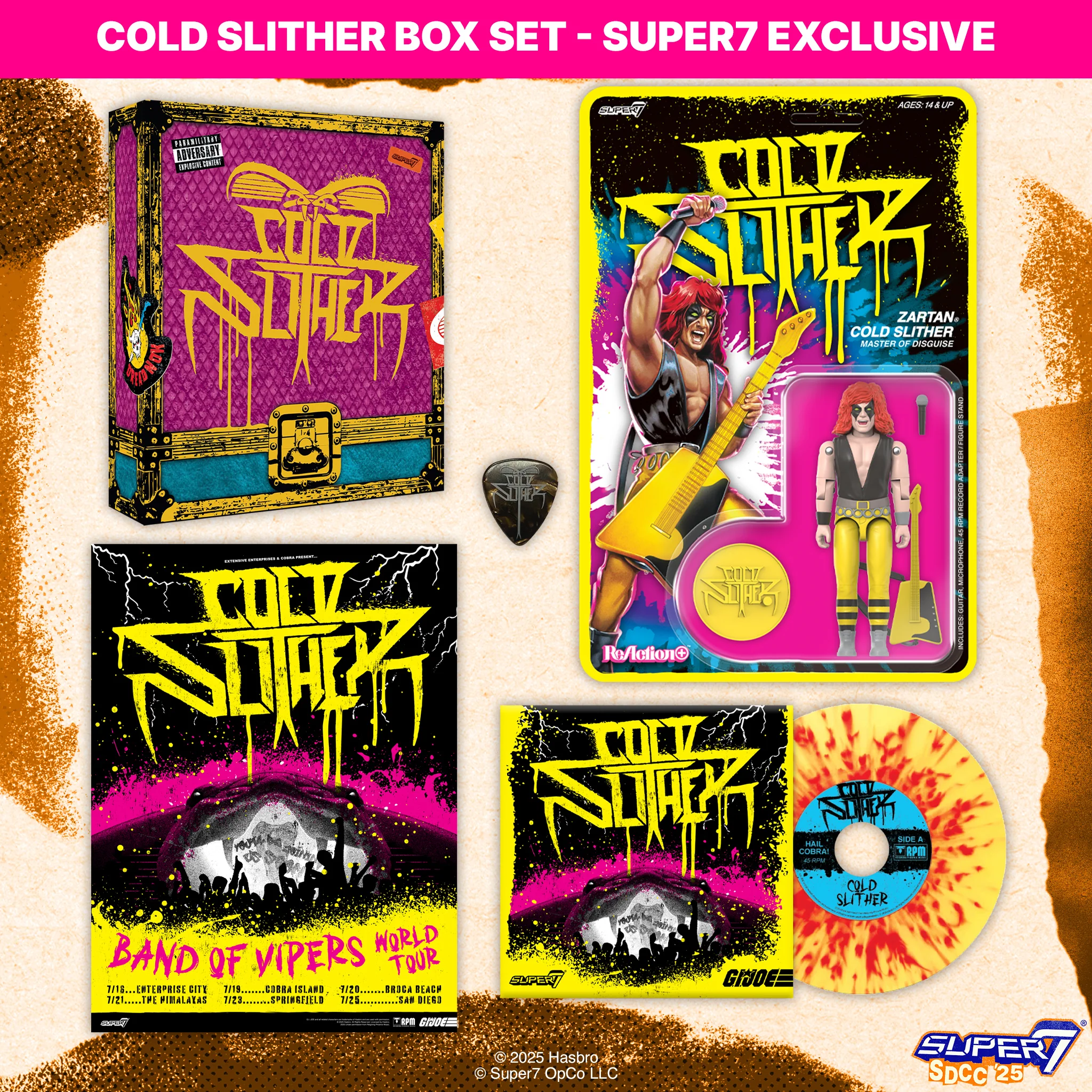 G.I. Joe ReAction+ - Cold Slither (45 Adaptor Box Set) - Image 9