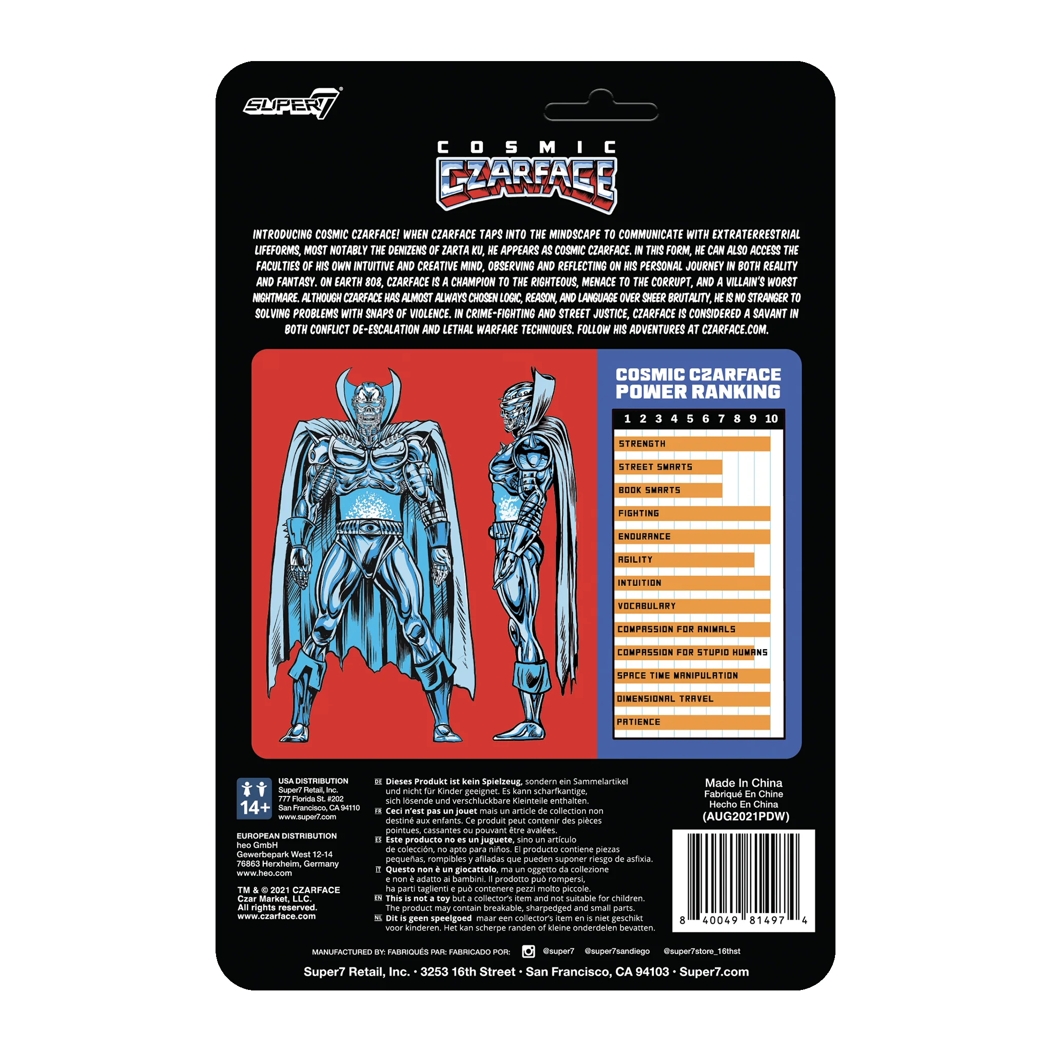 Czarface ReAction Figure - Cosmic Czarface - Image 3