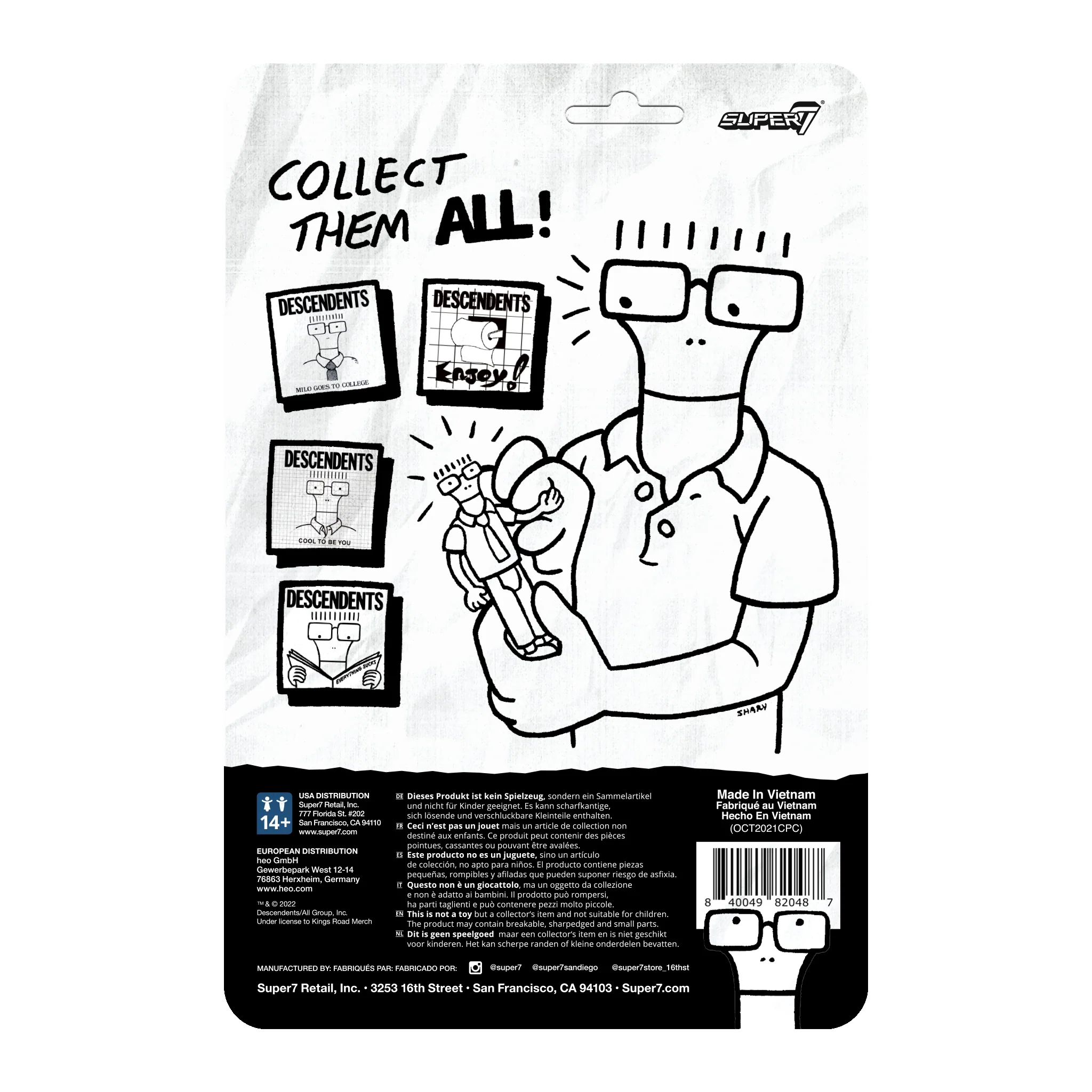 Descendents ReAction Figure - Milo (Everything Sucks) - Image 3