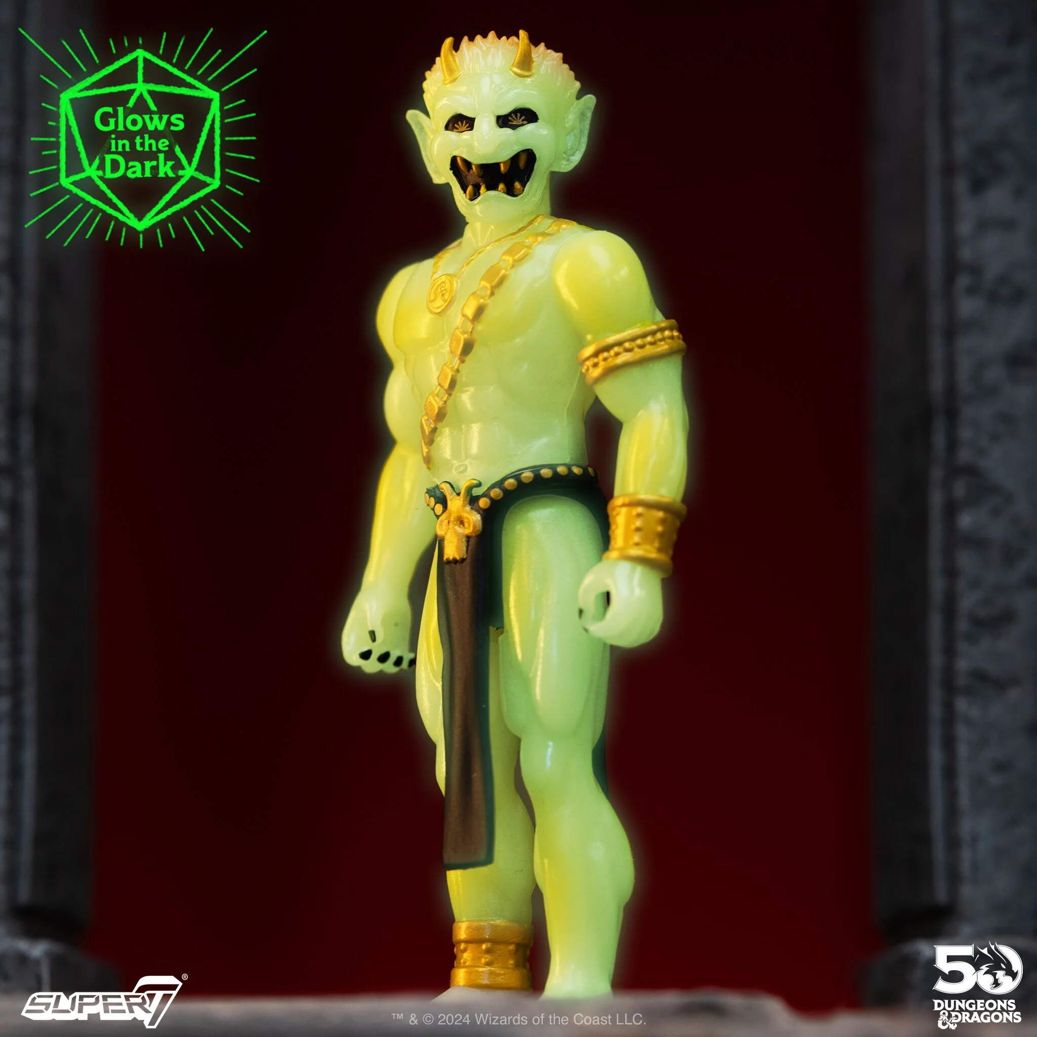Dungeons and Dragons ReAction Figures Wave 04 - Efreeti (Glow) - Image 2