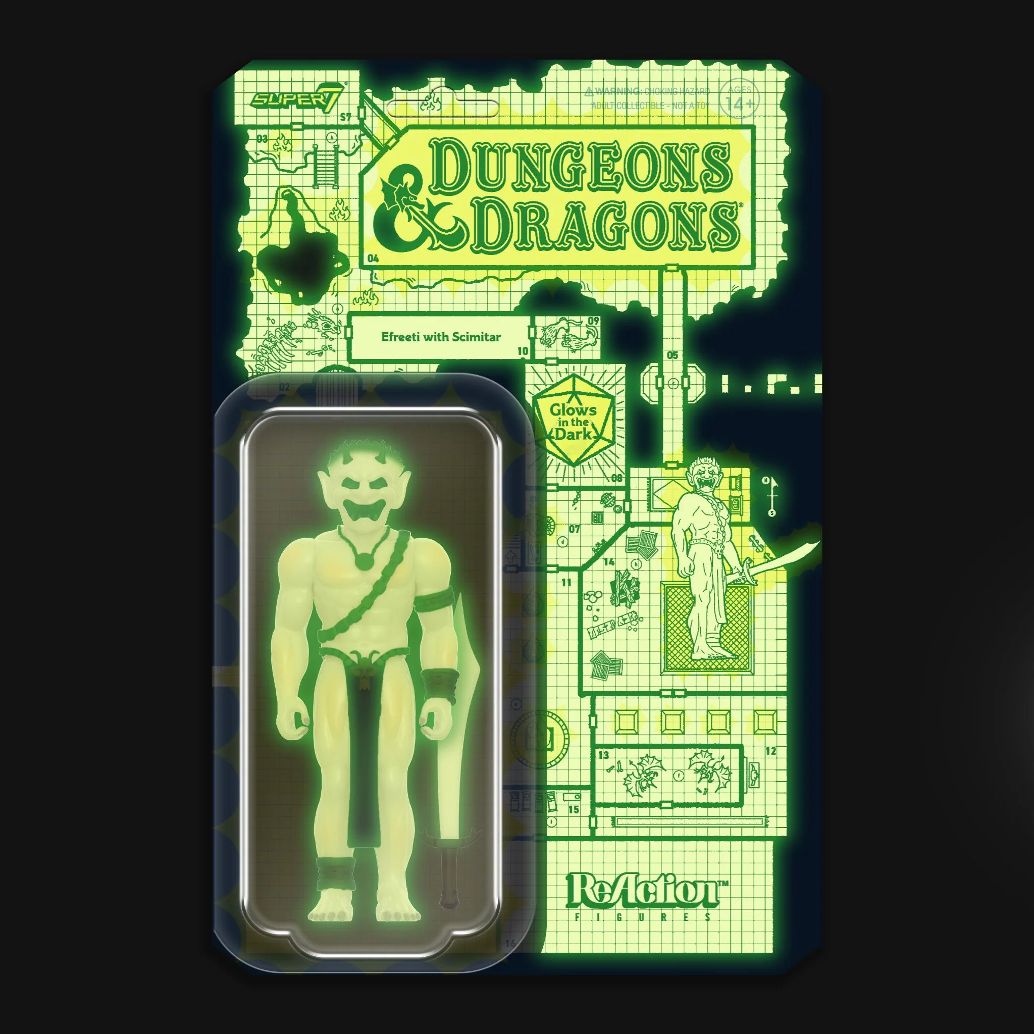 Dungeons and Dragons ReAction Figures Wave 04 - Efreeti (Glow) - Image 5