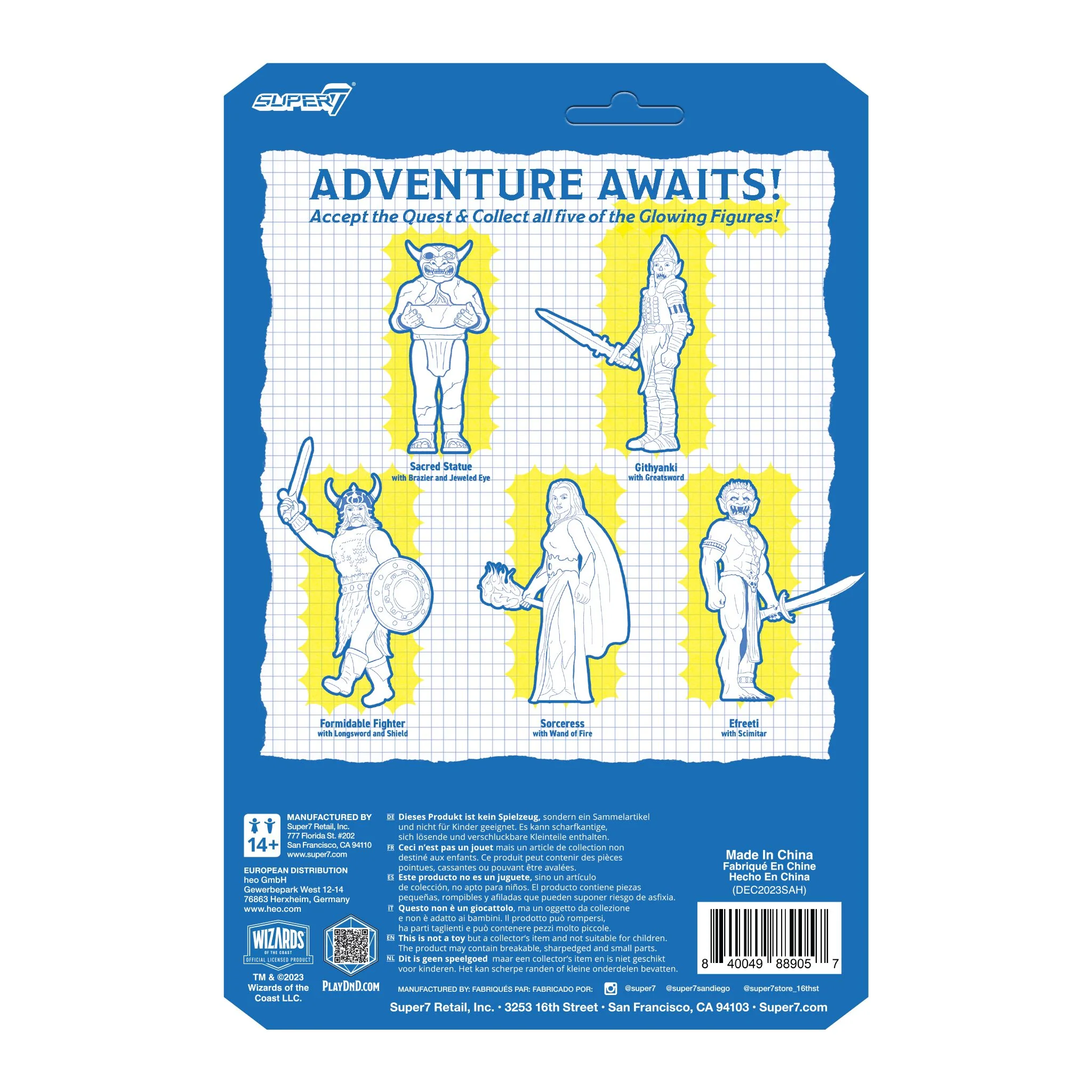 Dungeons and Dragons ReAction Figures Wave 04 - Sacred Statue (Glow) - Image 6