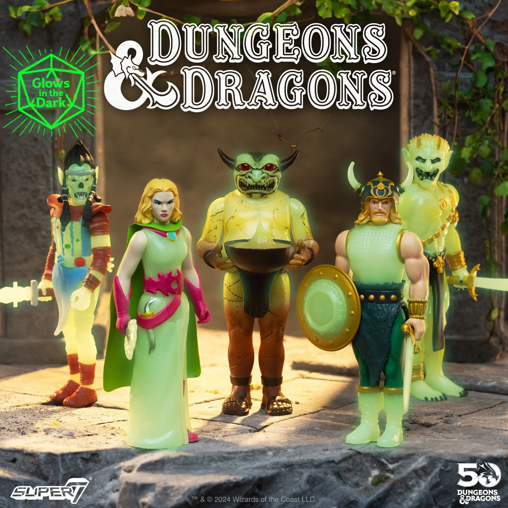 Dungeons and Dragons ReAction Figures Wave 04 - Sacred Statue (Glow) - Image 7