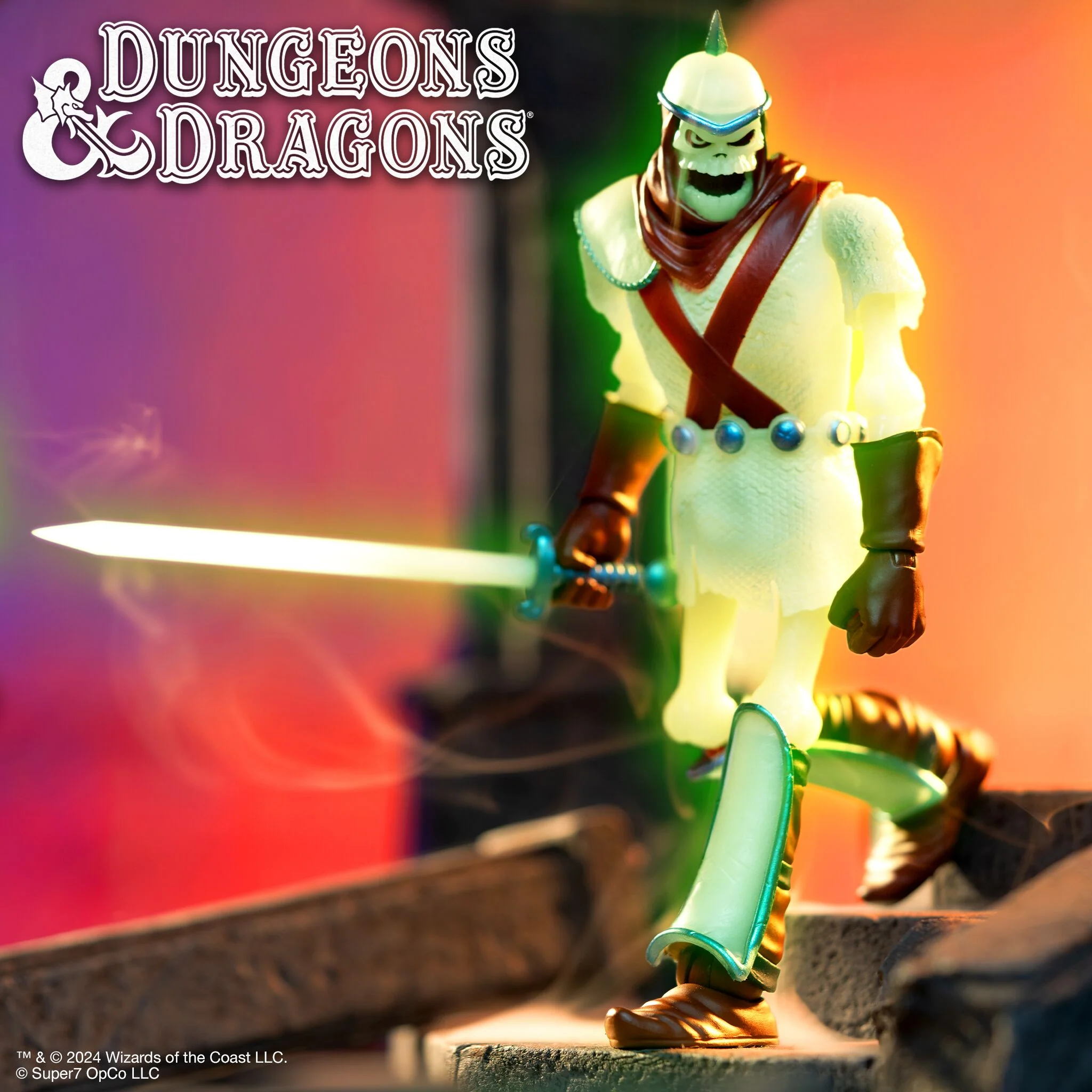 Dungeons and Dragons ULTIMATES! - Dekkion The Skeleton Warrior (Glow) - Image 2