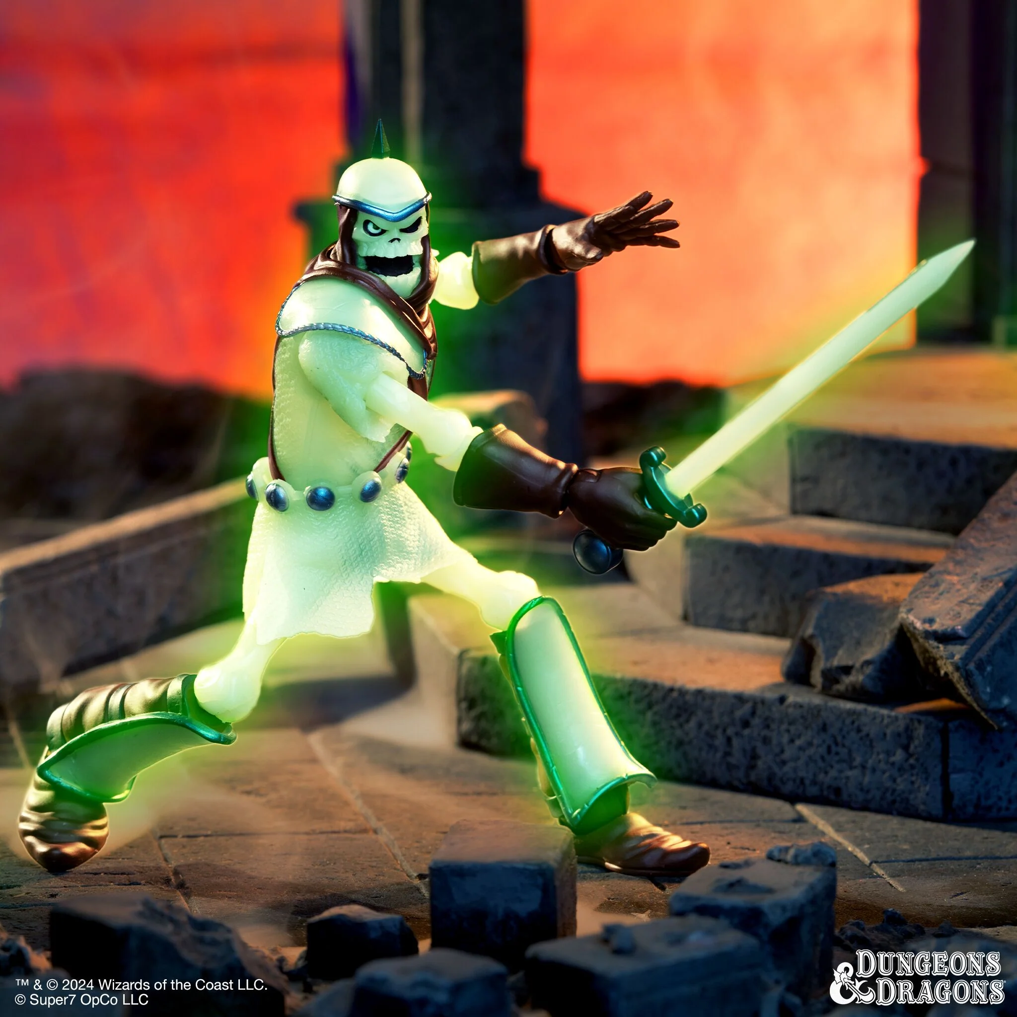 Dungeons and Dragons ULTIMATES! - Dekkion The Skeleton Warrior (Glow) - Image 3