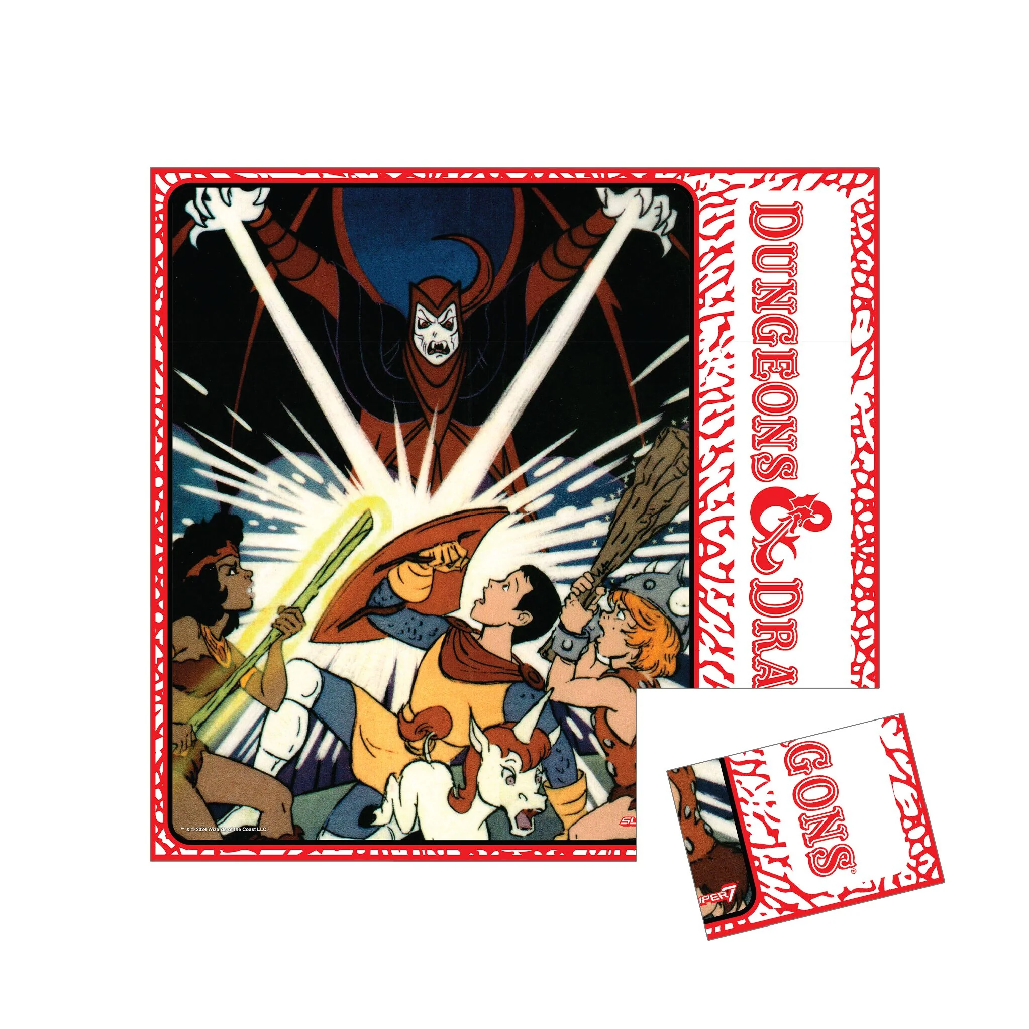 Dungeons and Dragons Wax Pack Trading Cards - Animated Series - Boxed PDQ - Image 2
