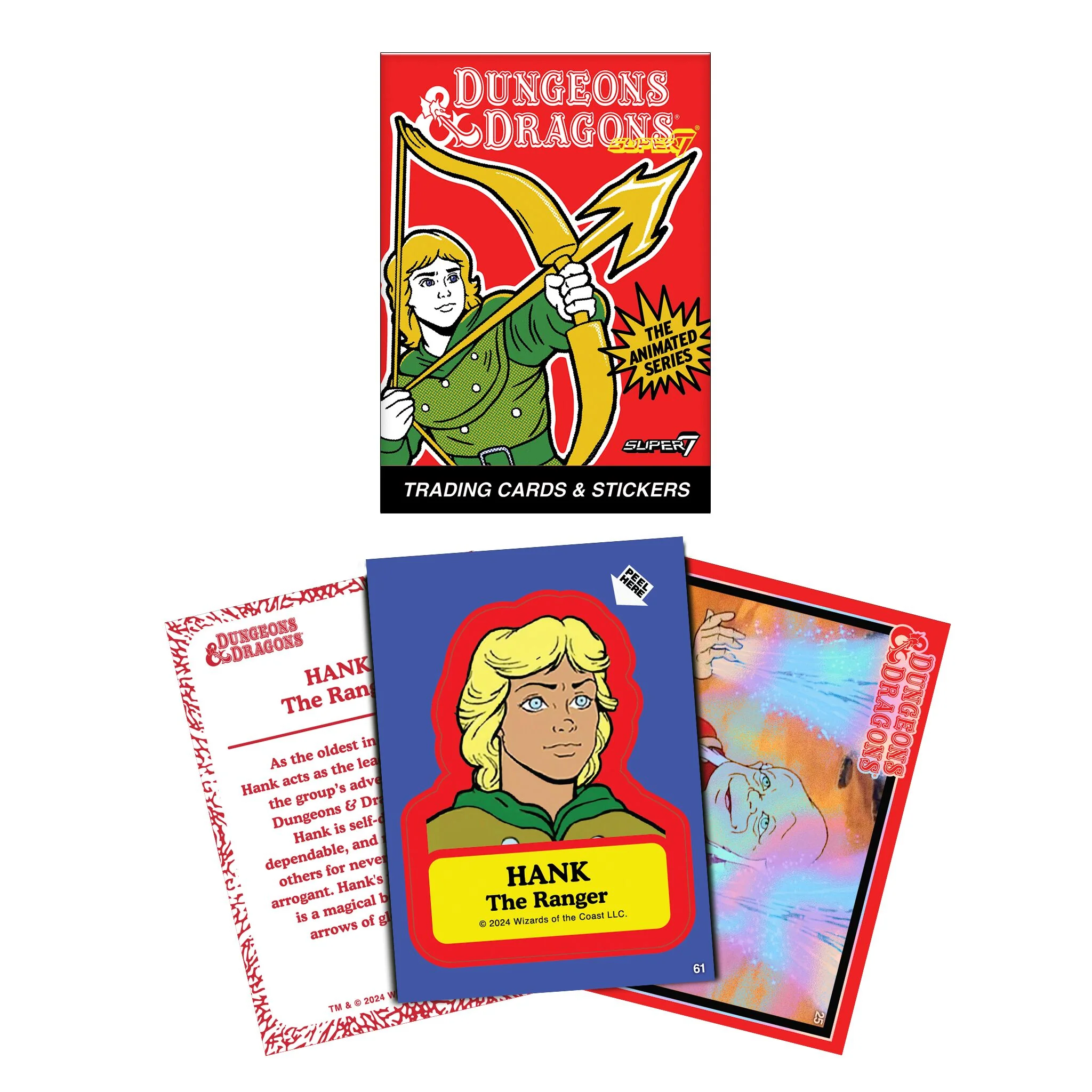 Dungeons and Dragons Wax Pack Trading Cards - Animated Series - Boxed PDQ - Image 3