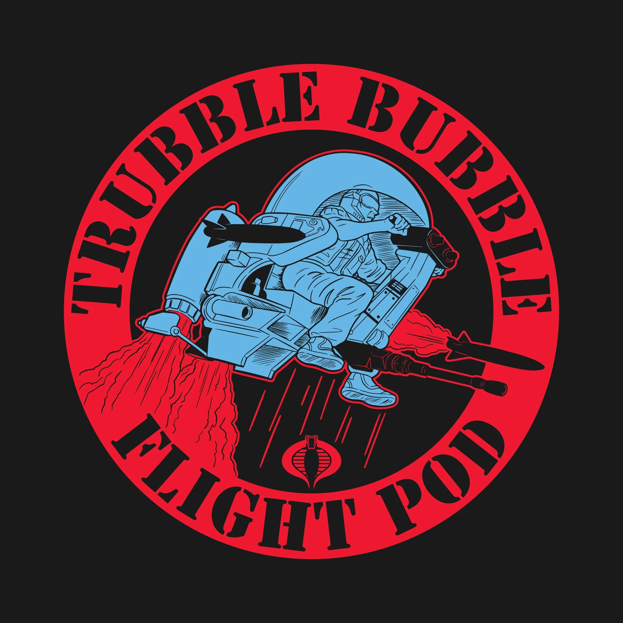 G.I. Joe Cobra Flight Pod T-shirt - Image 3