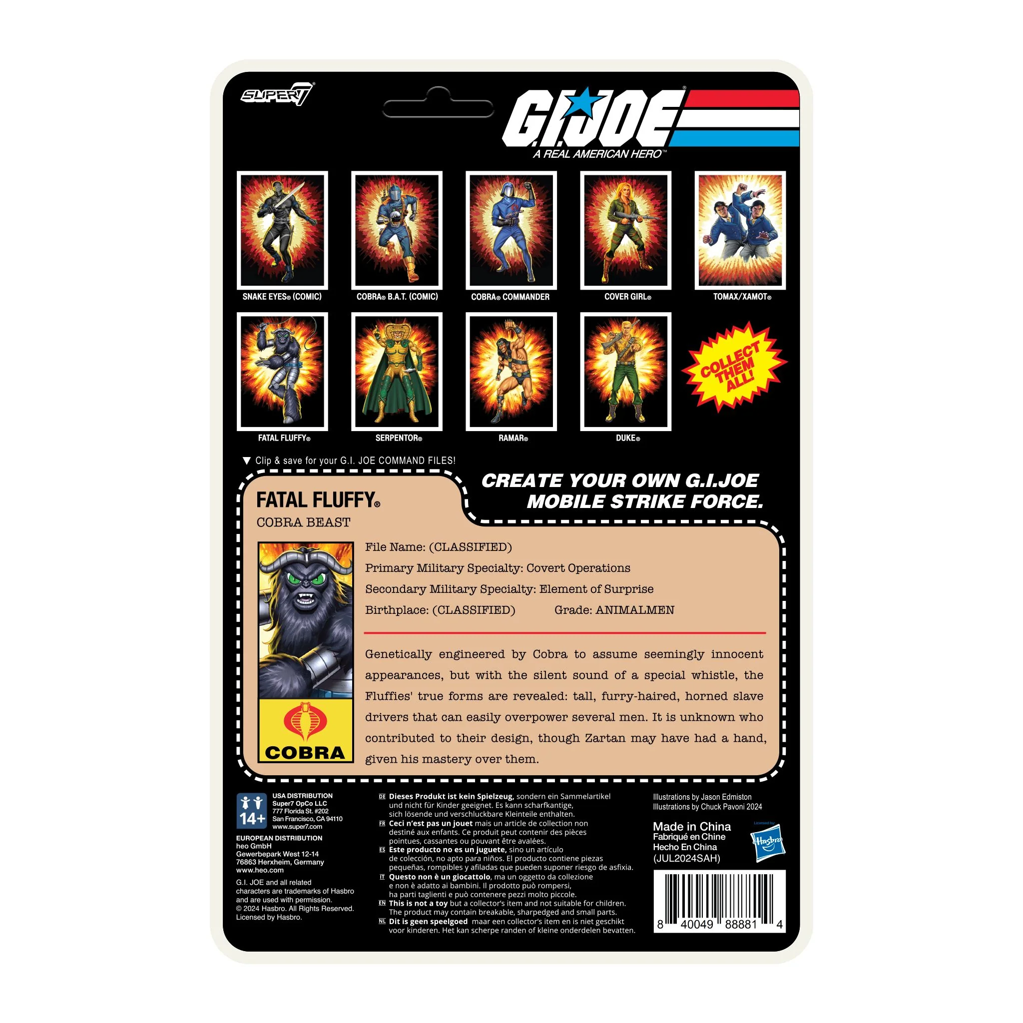 G.I. Joe ReAction+ Figures - Fatal Fluffy - Image 5