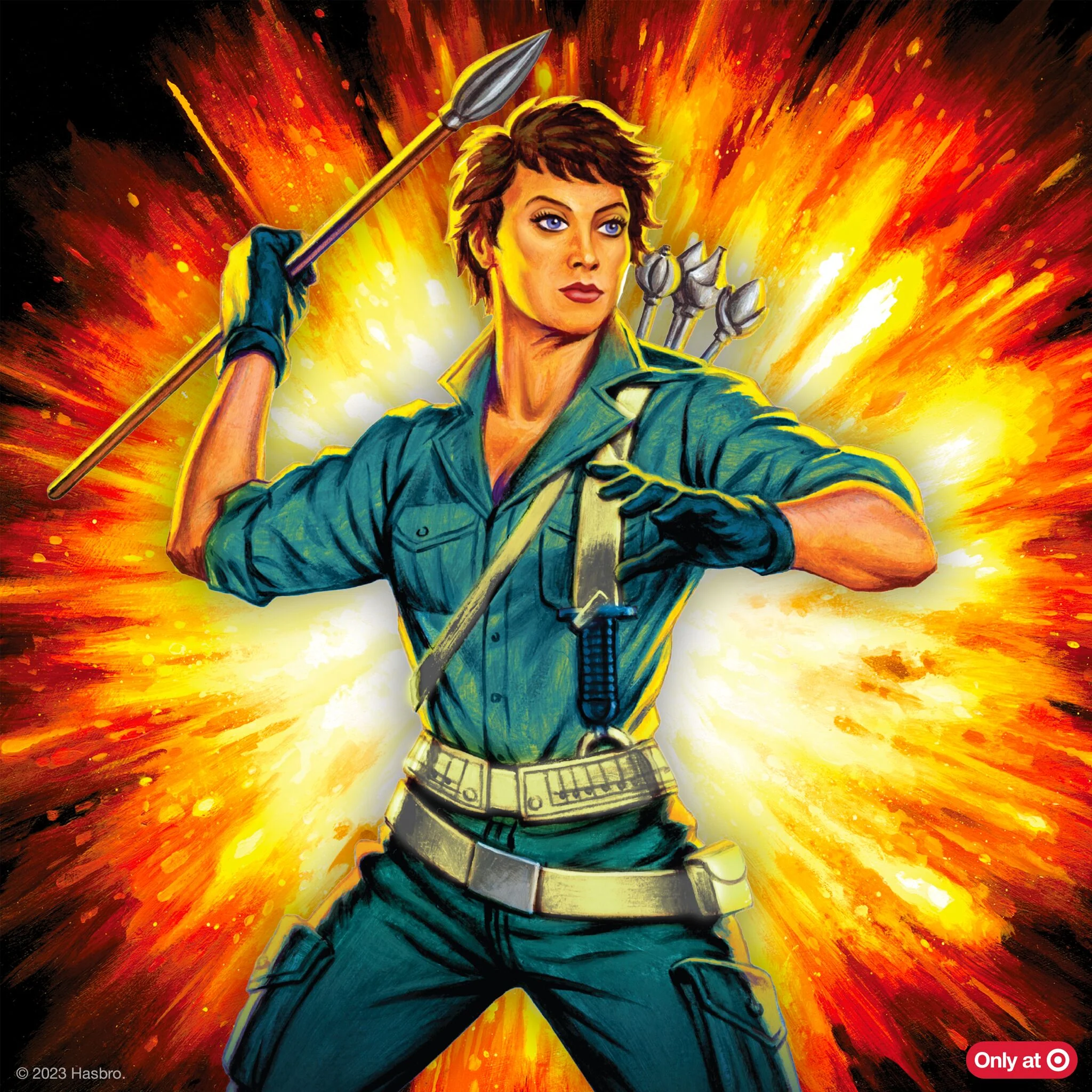 G.I. Joe ReAction Figures - Lady Jaye (DIC Teal) - Image 6