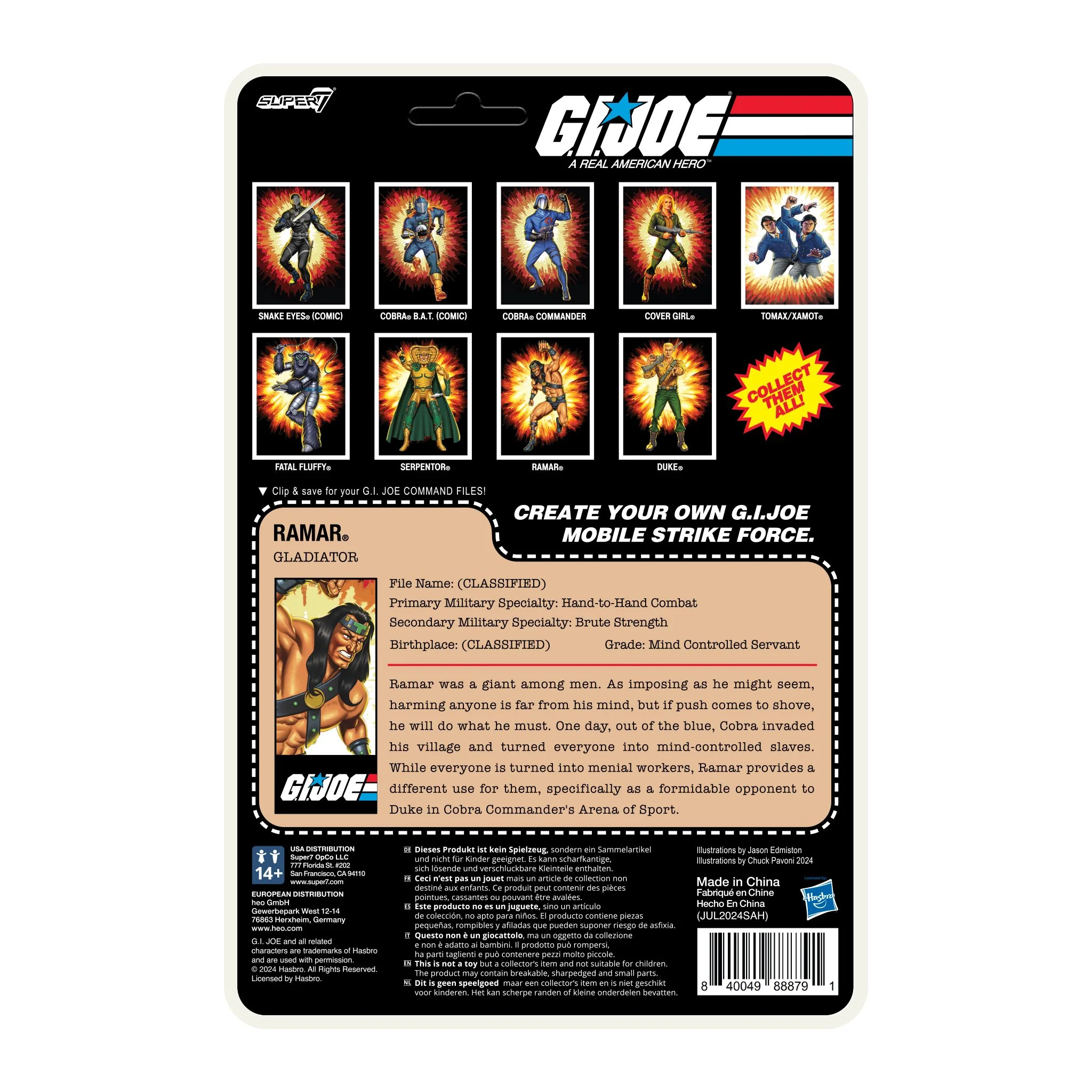 G.I. Joe ReAction+ Figures - Ramar - Image 5