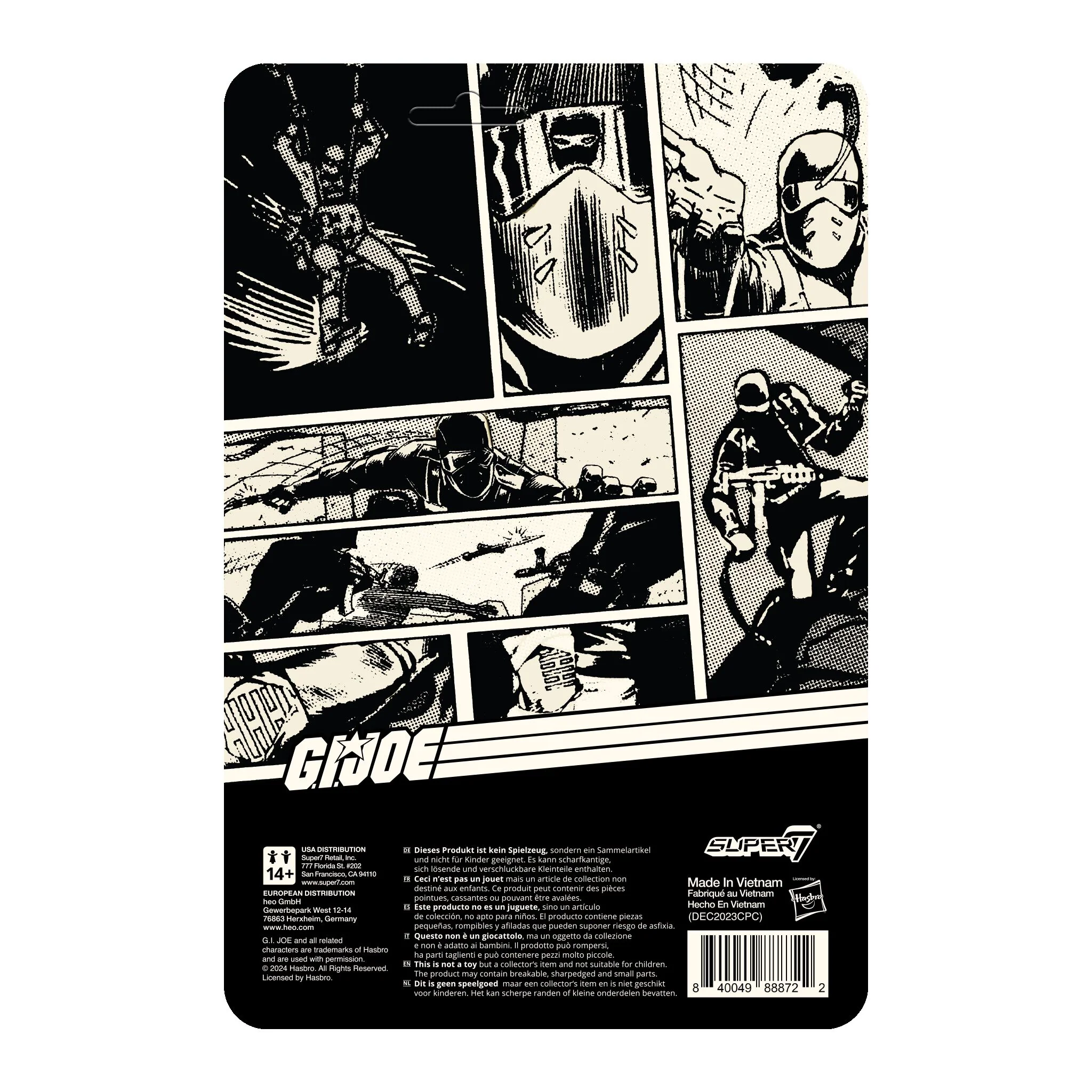 G.I. Joe ReAction Figures - Snake Eyes (Comic) - Image 5