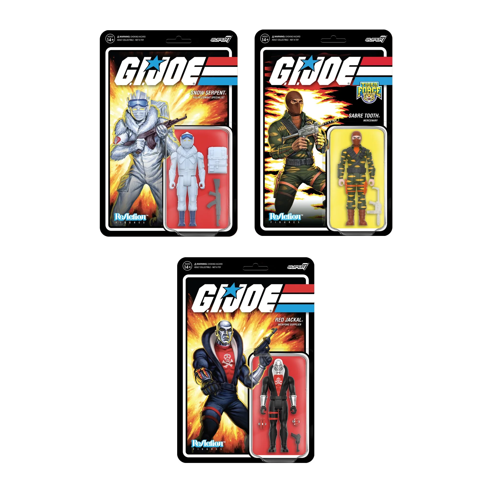 G.I. Joe ReAction Figures W8 - Sabre Tooth - Image 5