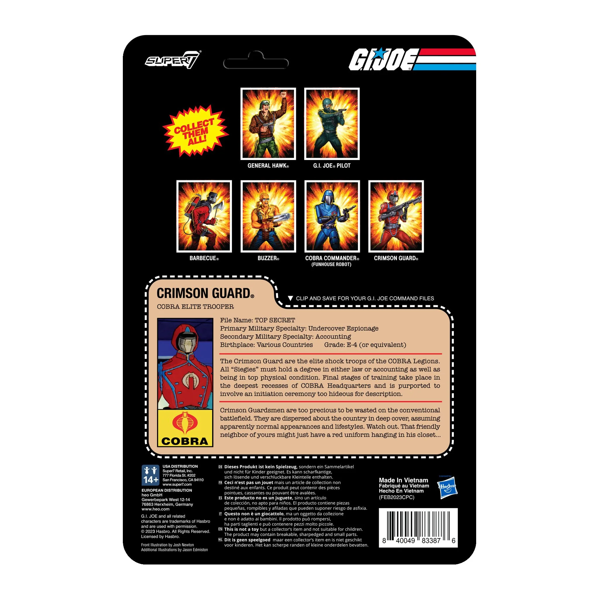 G.I. Joe ReAction Figures Wave 7 - Crimson Guard - Image 3