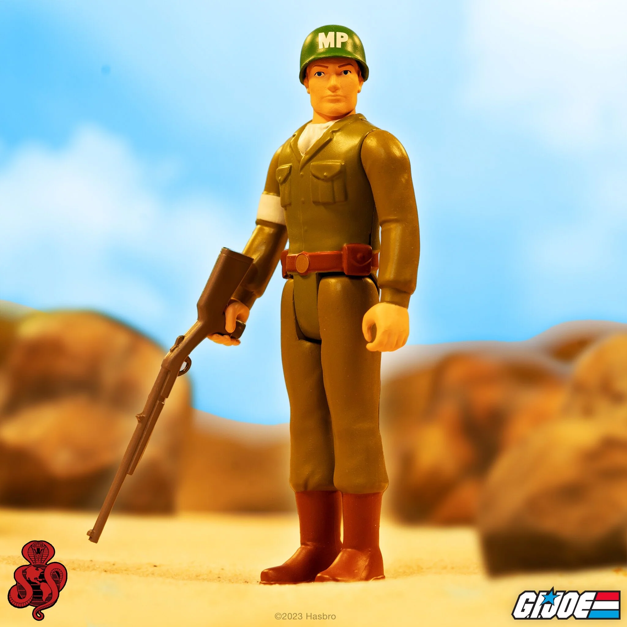 G.I. Joe ReAction - MP Rifle (Pink) - Image 2
