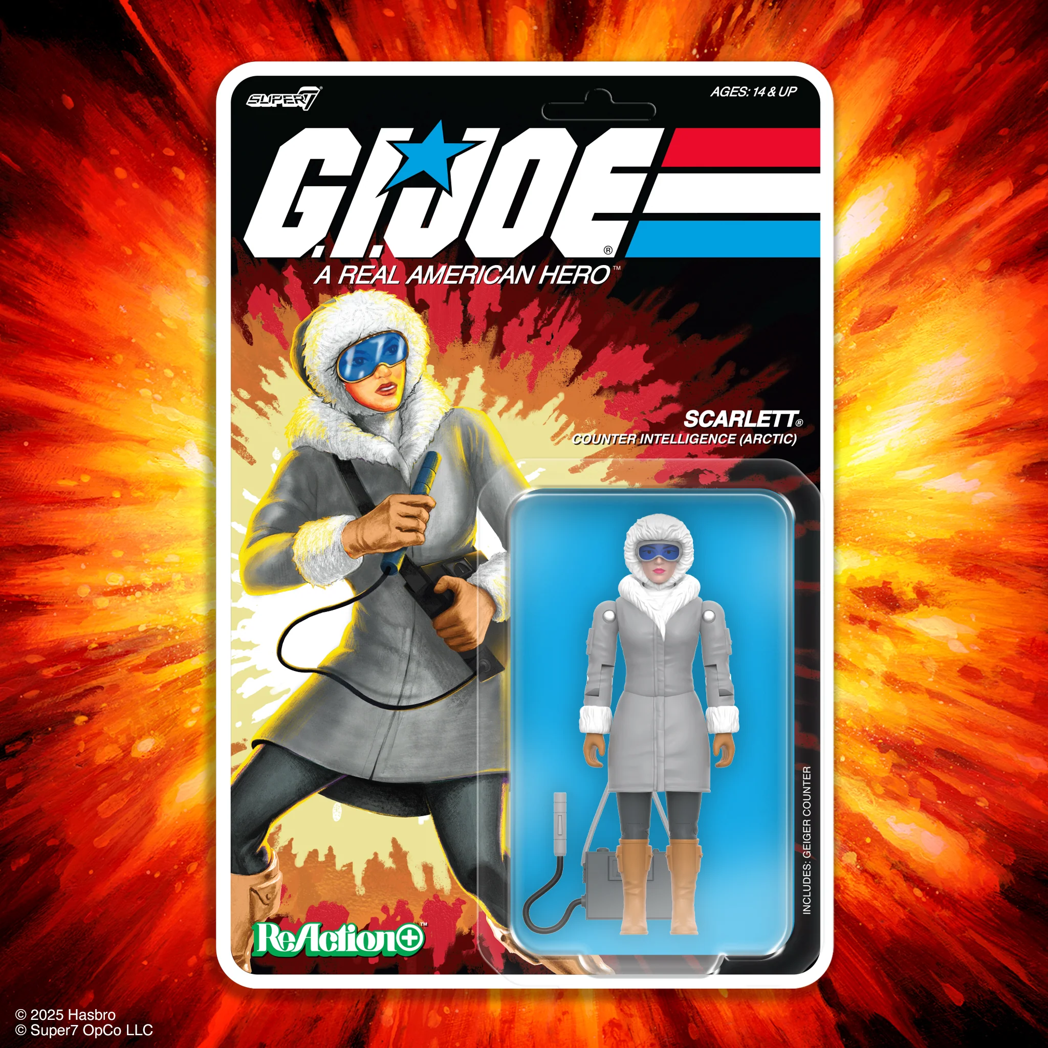 G.I. Joe ReAction+ Wave 06 - Arctic Scarlett - Image 2