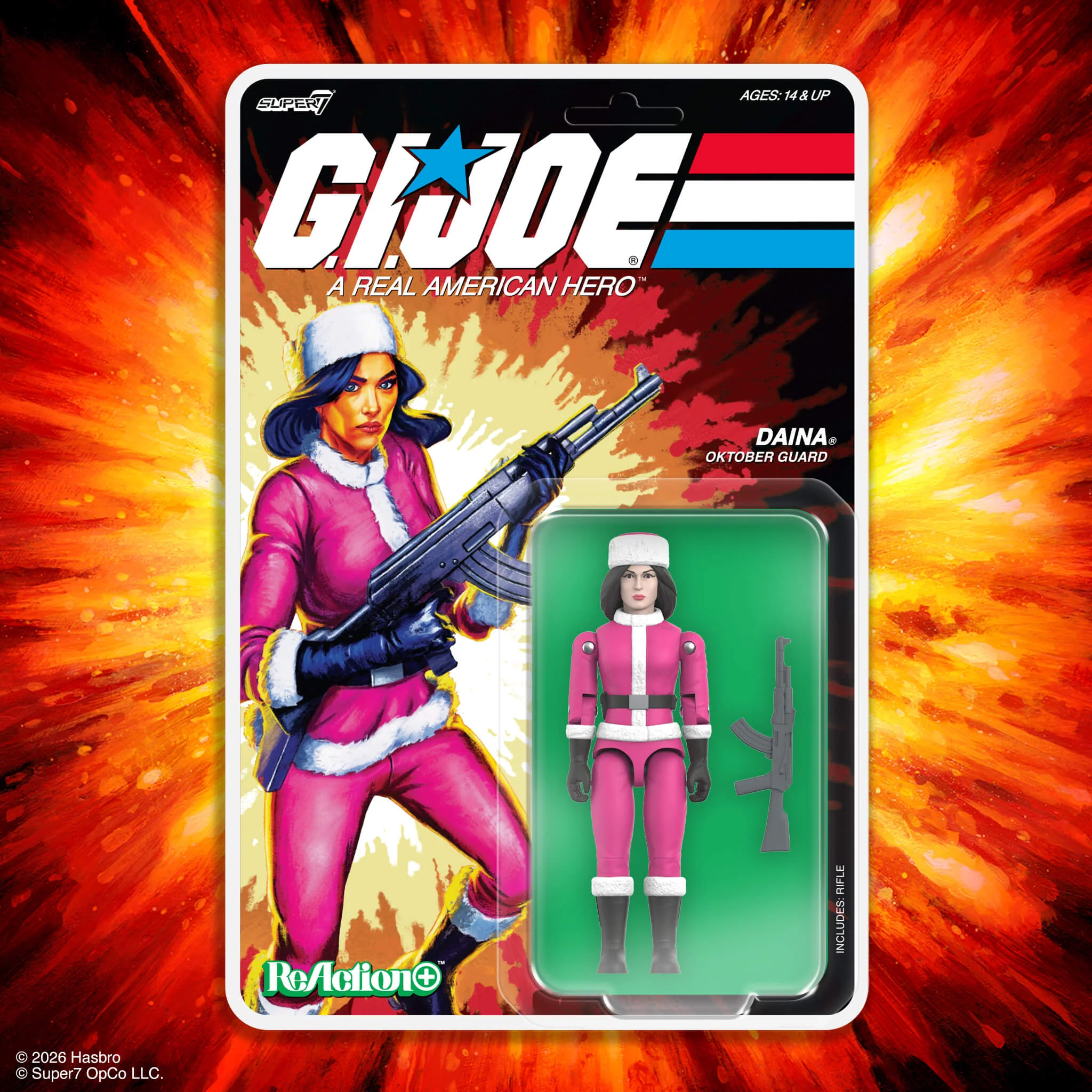 G.I. Joe ReAction+ Wave 07 - Daina (Cartoon) - Image 7
