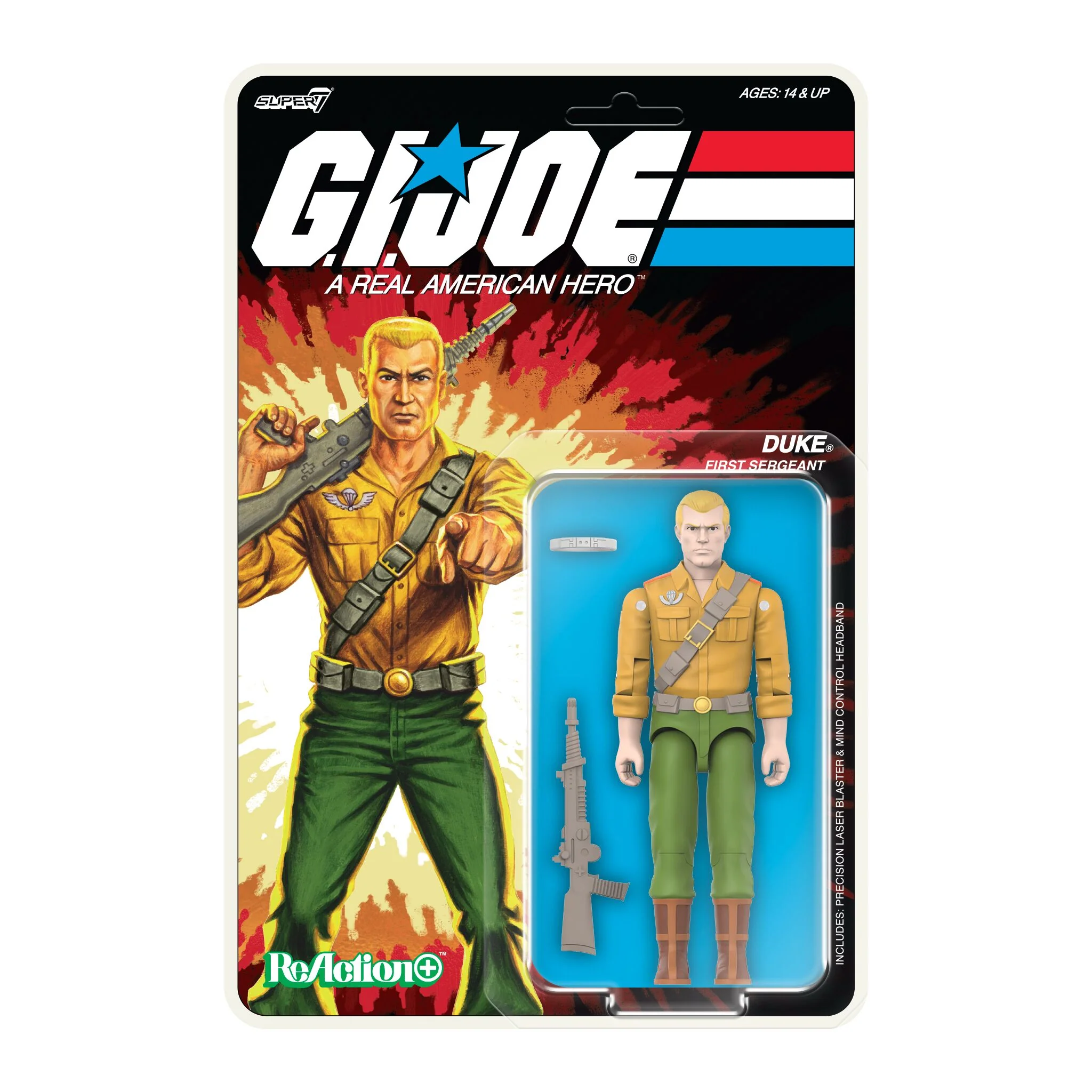G.I. Joe ReAction+ Wave 2 - Ramar, Fatal Fluffy, Duke (Cartoon), & Serpentor (Cartoon) - Image 11