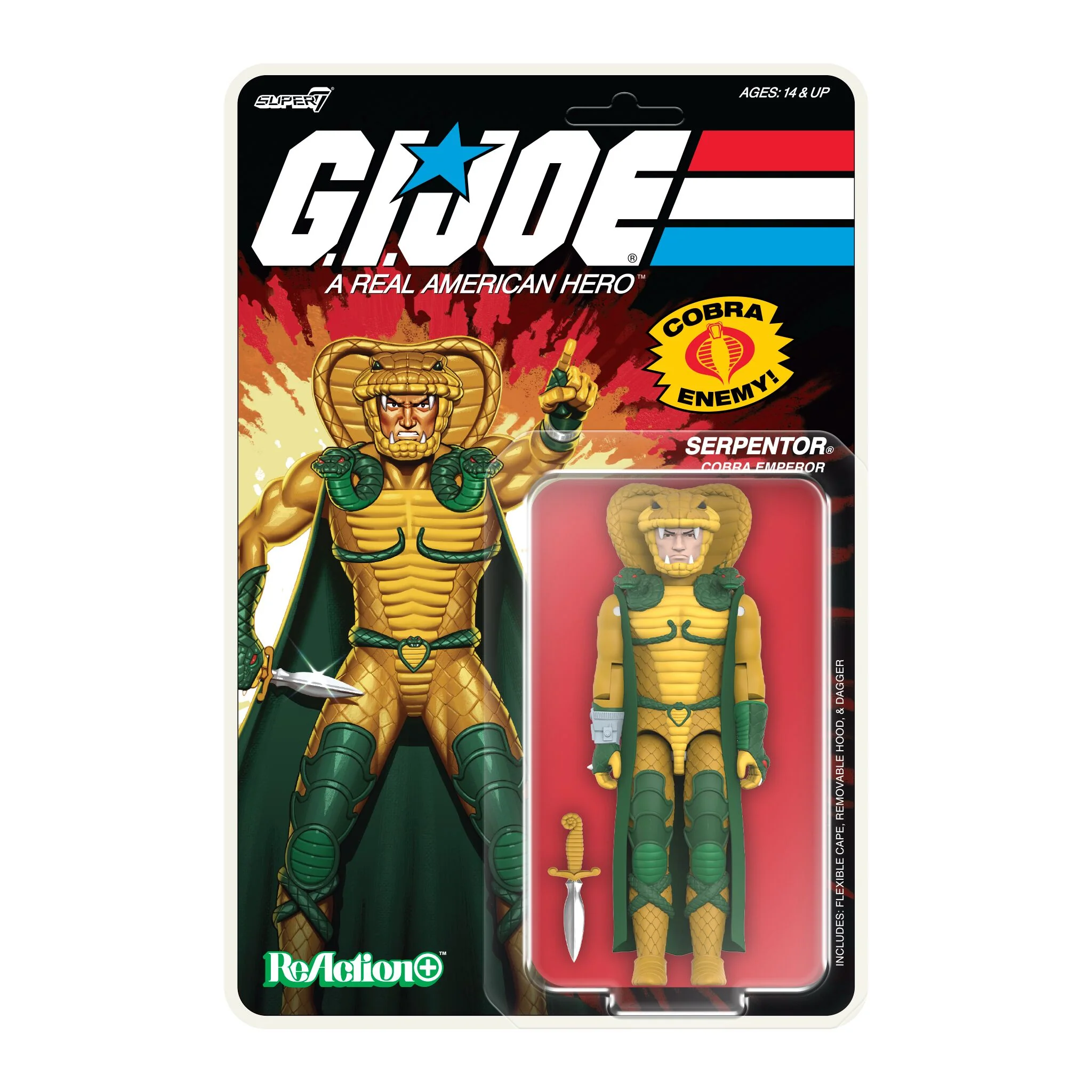 G.I. Joe ReAction+ Wave 2 - Ramar, Fatal Fluffy, Duke (Cartoon), & Serpentor (Cartoon) - Image 13