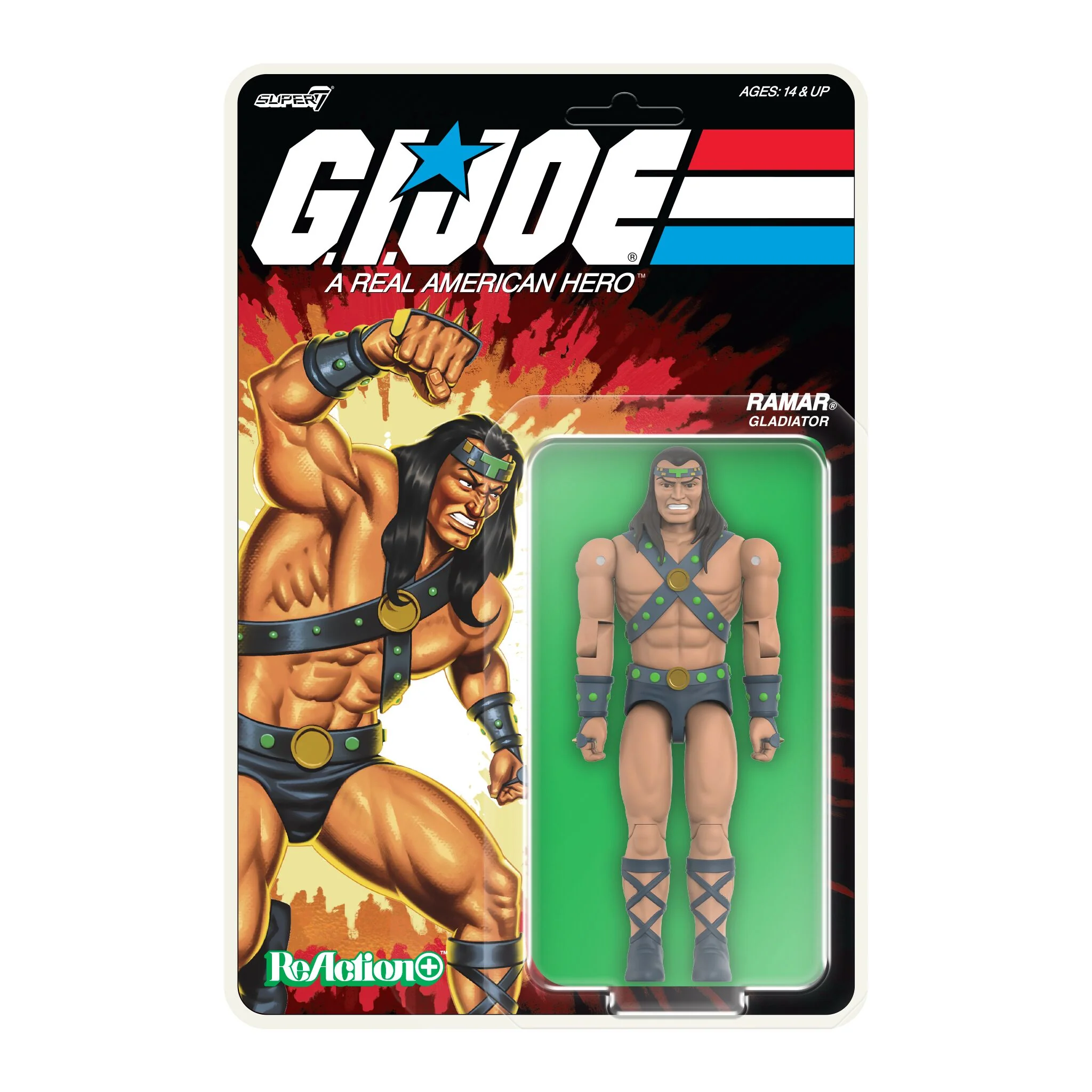 G.I. Joe ReAction+ Wave 2 - Ramar, Fatal Fluffy, Duke (Cartoon), & Serpentor (Cartoon) - Image 7