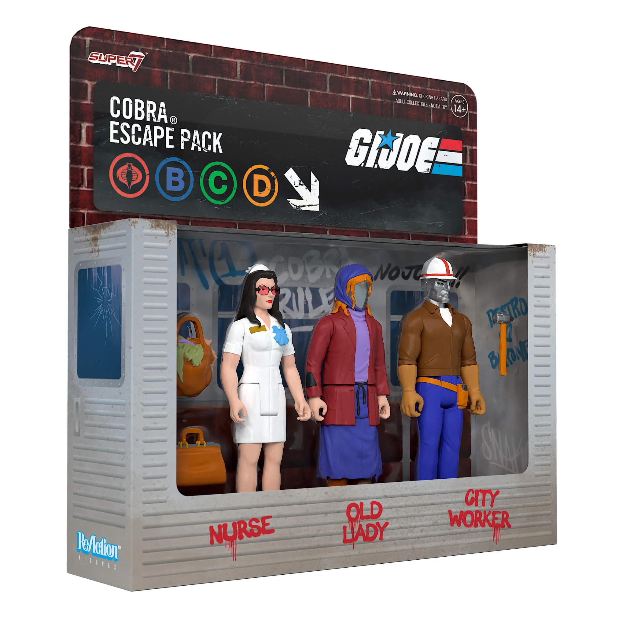 G.I. Joe ReAction Wave 6b Cobra Escape Pack - Image 7