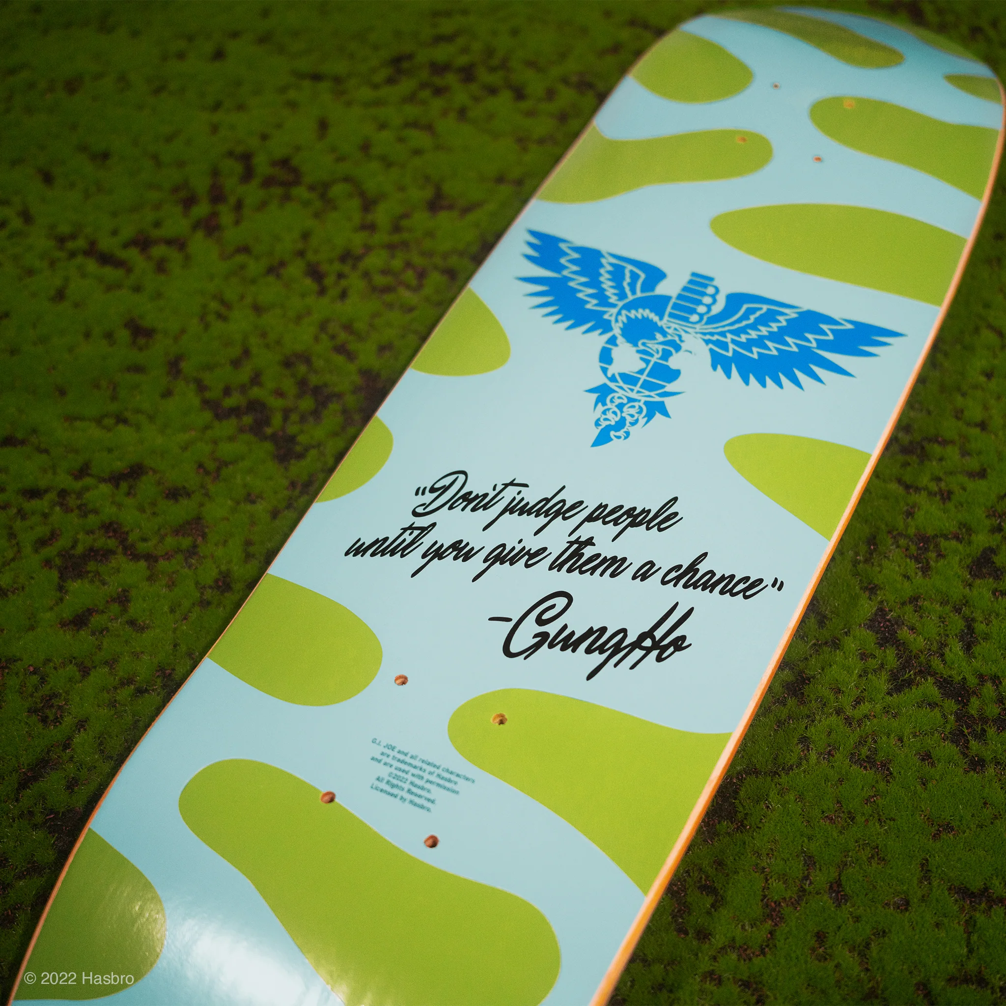 G.I. Joe Skateboard Deck - Don't Judge PSA (StrangeLove Collaboration) - Image 4