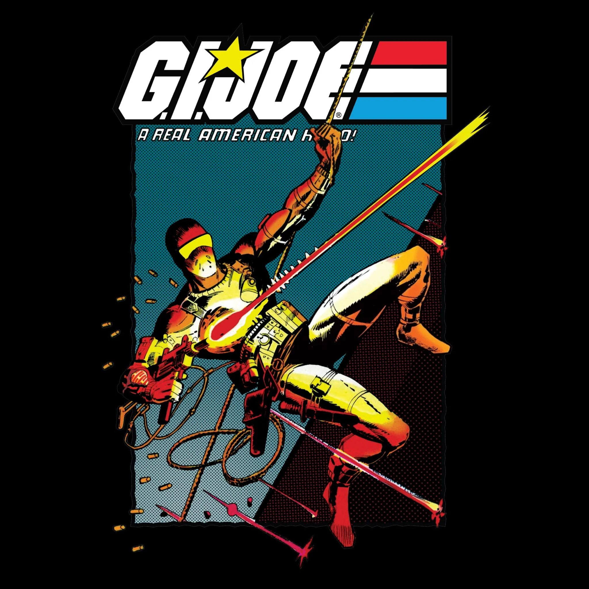 G.I. Joe Snake Eyes Comic Tshirt - Image 2