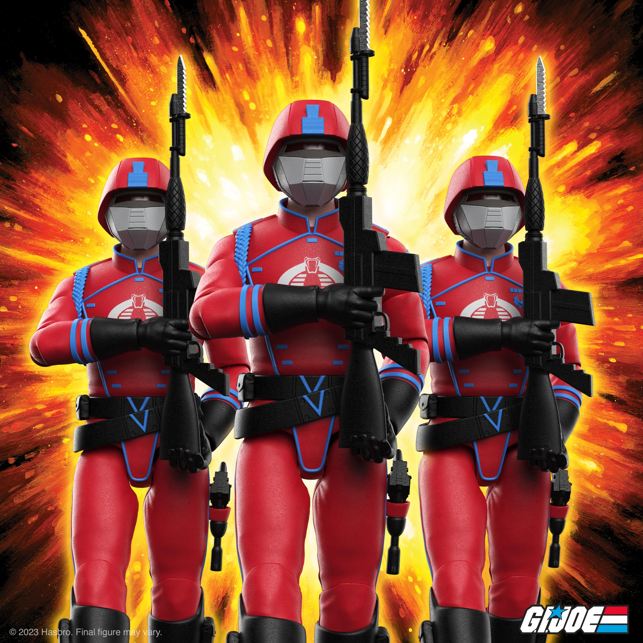 G.I. Joe ULTIMATES! W5 - Cobra Crimson Guard (cartoon accurate) - Image 2