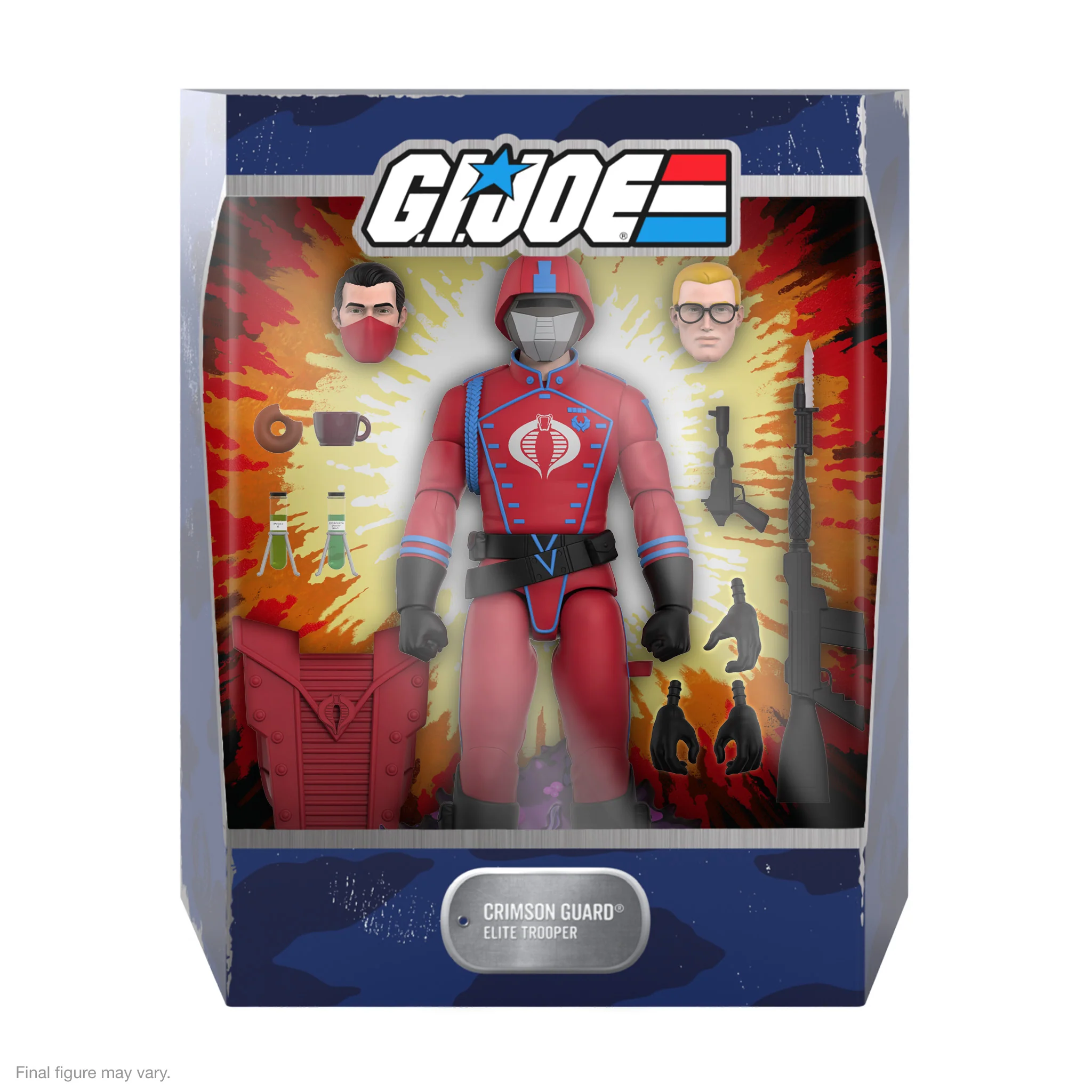 G.I. Joe ULTIMATES! W5 - Cobra Crimson Guard (cartoon accurate) - Image 3