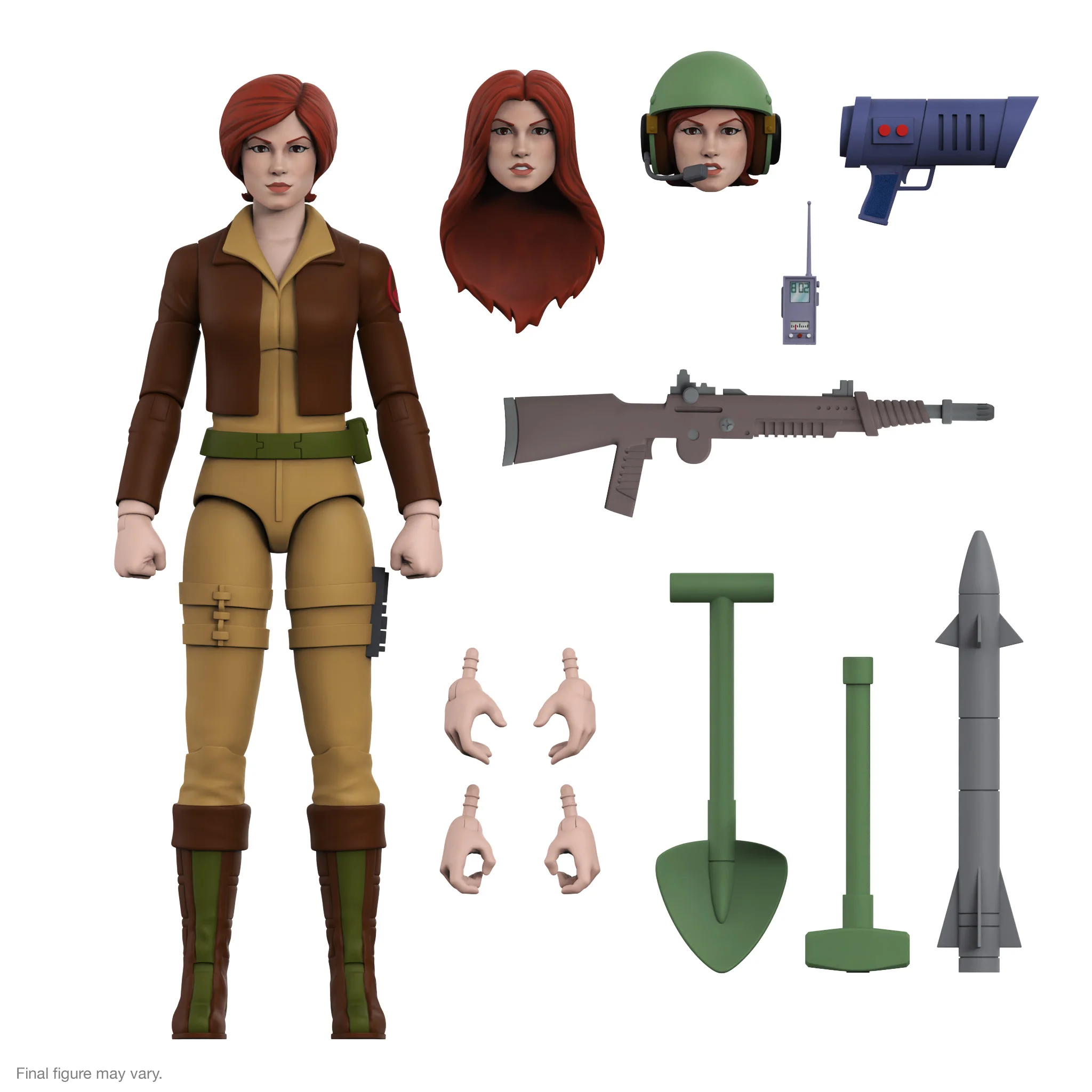 G.I. Joe ULTIMATES! W5 - Cover Girl (cartoon accurate)