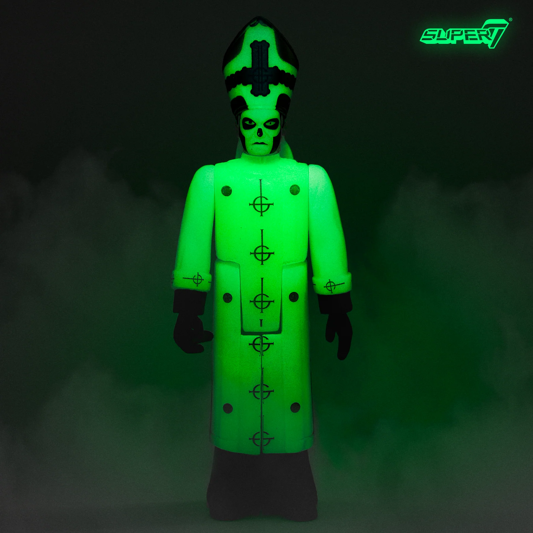 Ghost ReAction Figure - Papa Emeritus III (Glow in the Dark) - Image 2