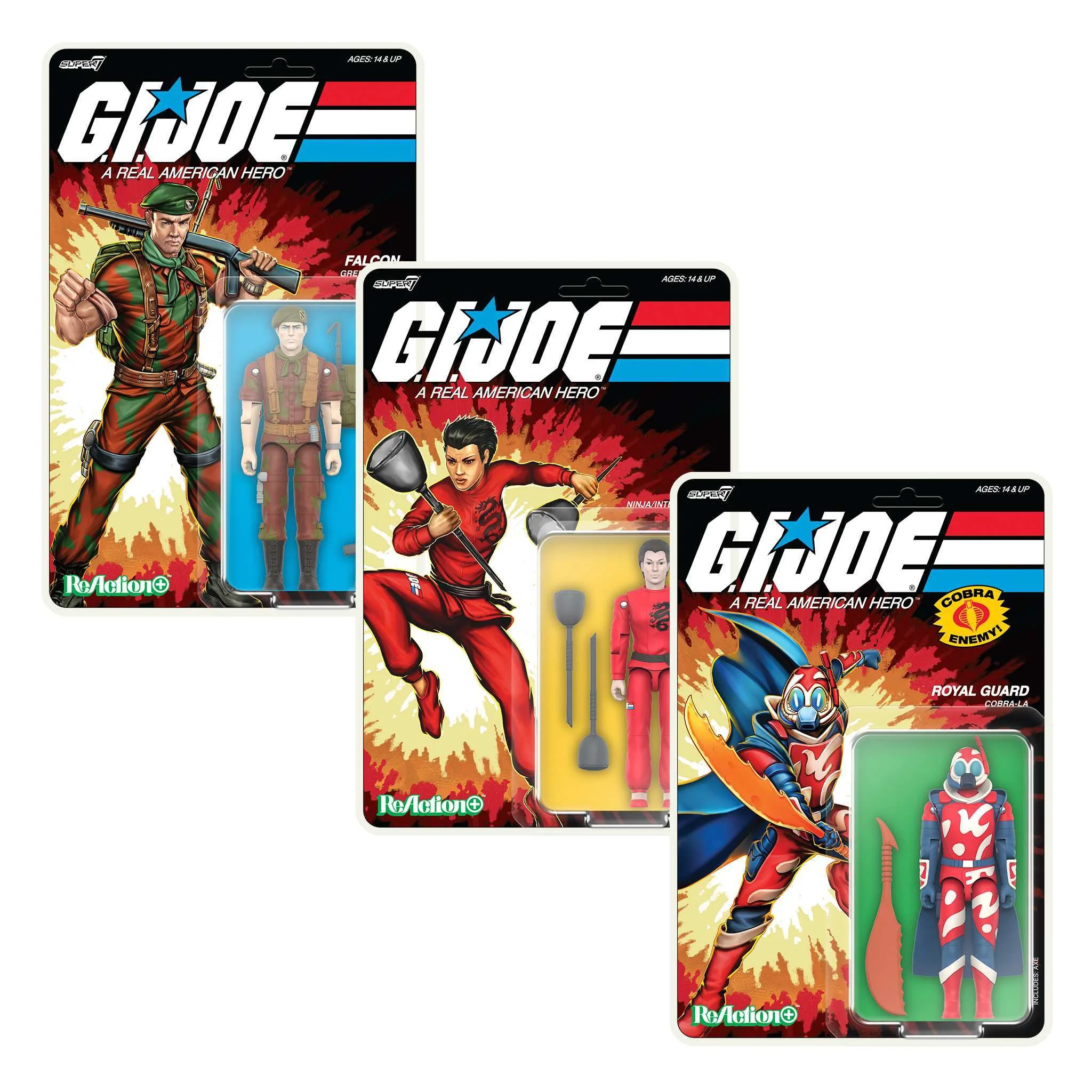 G.I. Joe ReAction+ Wave 04 (Movie Collection) - Cobra-La (Royal Guard) - Image 4