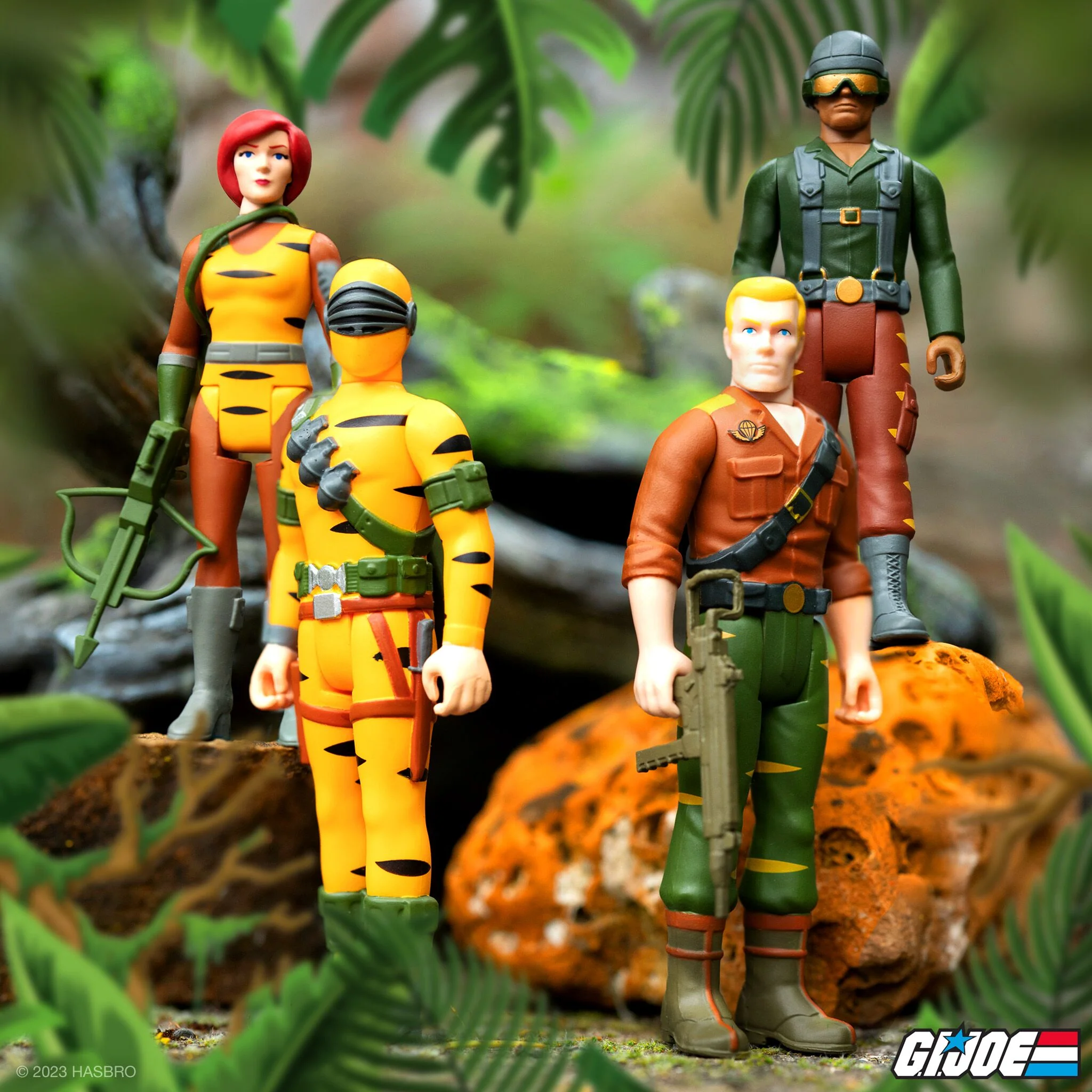 G.I. Joe ReAction Figures Wave 6 - Tiger Force & Python Patrol - Set of 8 - Image 4