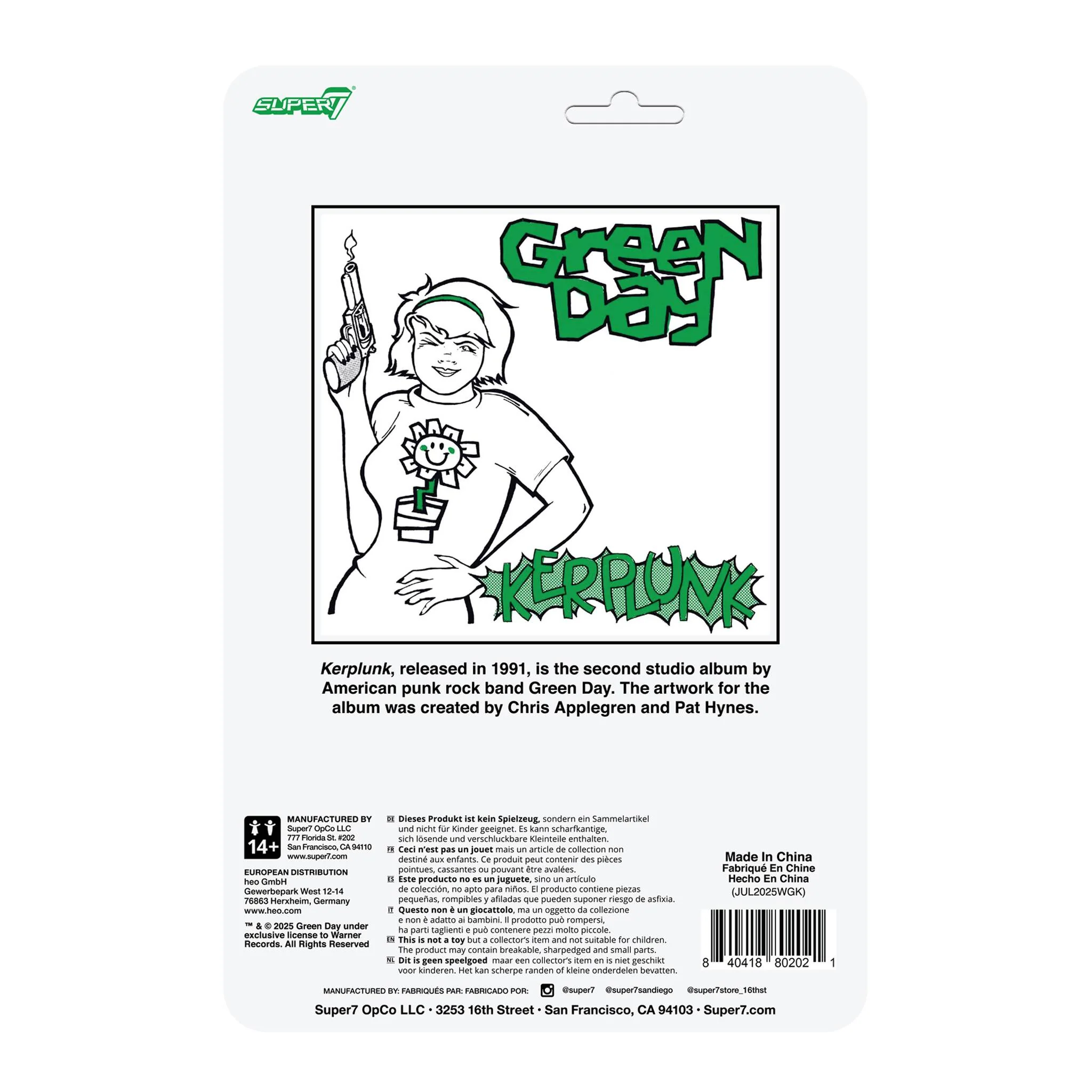 GREEN DAY ReAction Figures - Kerplunk Girl - Image 7