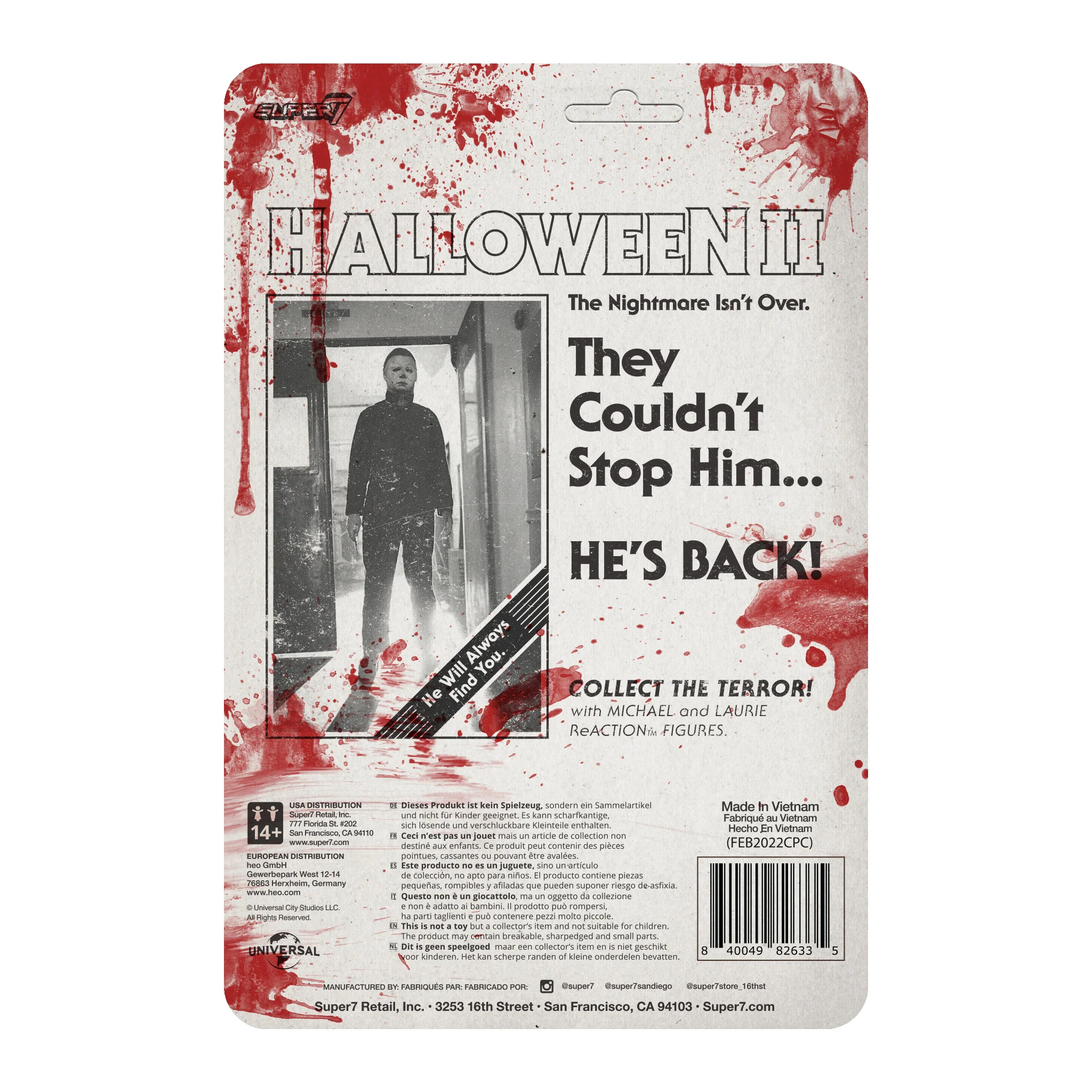 Halloween II ReAction - Michael Myers (Blood Splattered) - Image 3