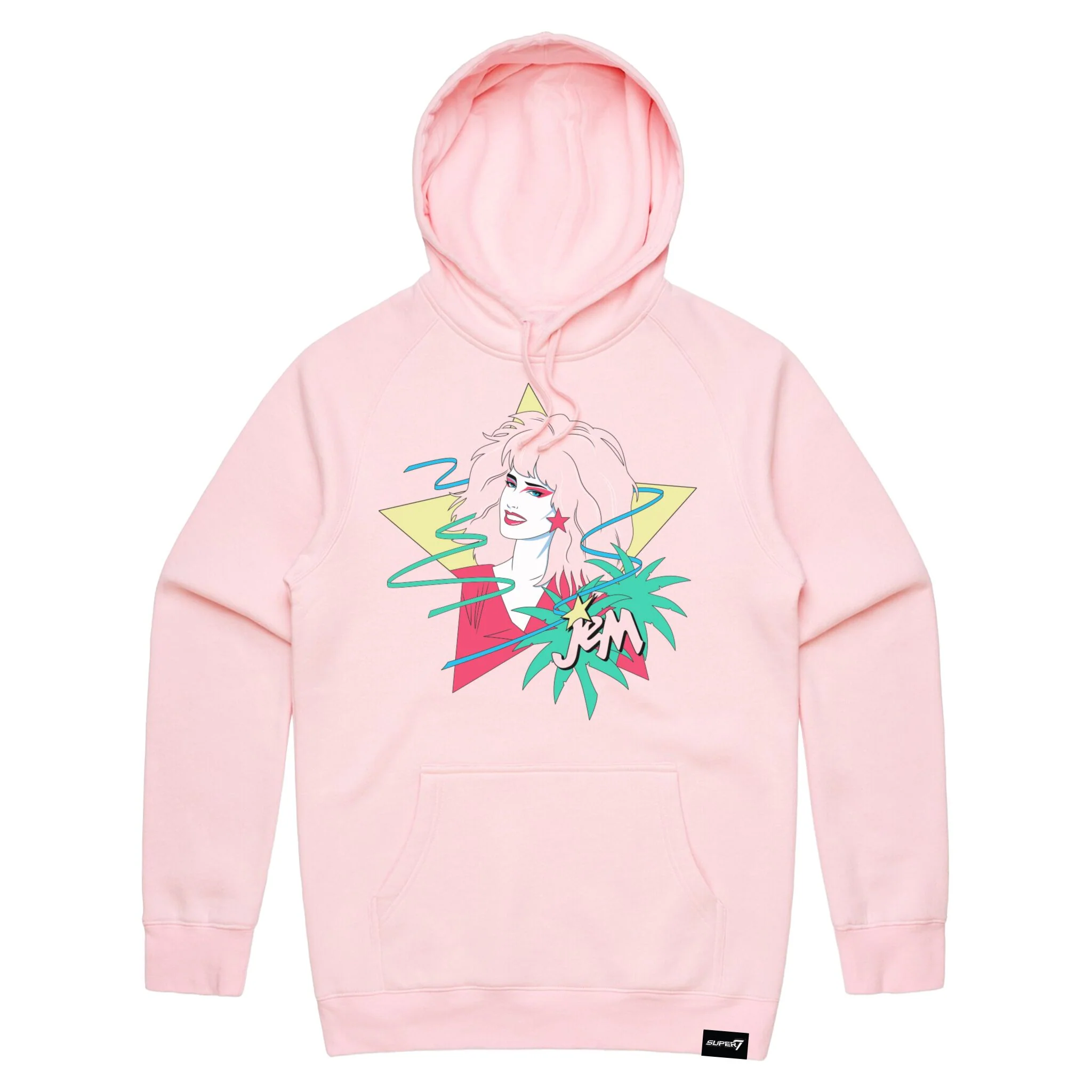 Jem And The Holograms Fleece - Jem Portrait Star (Hoodie)