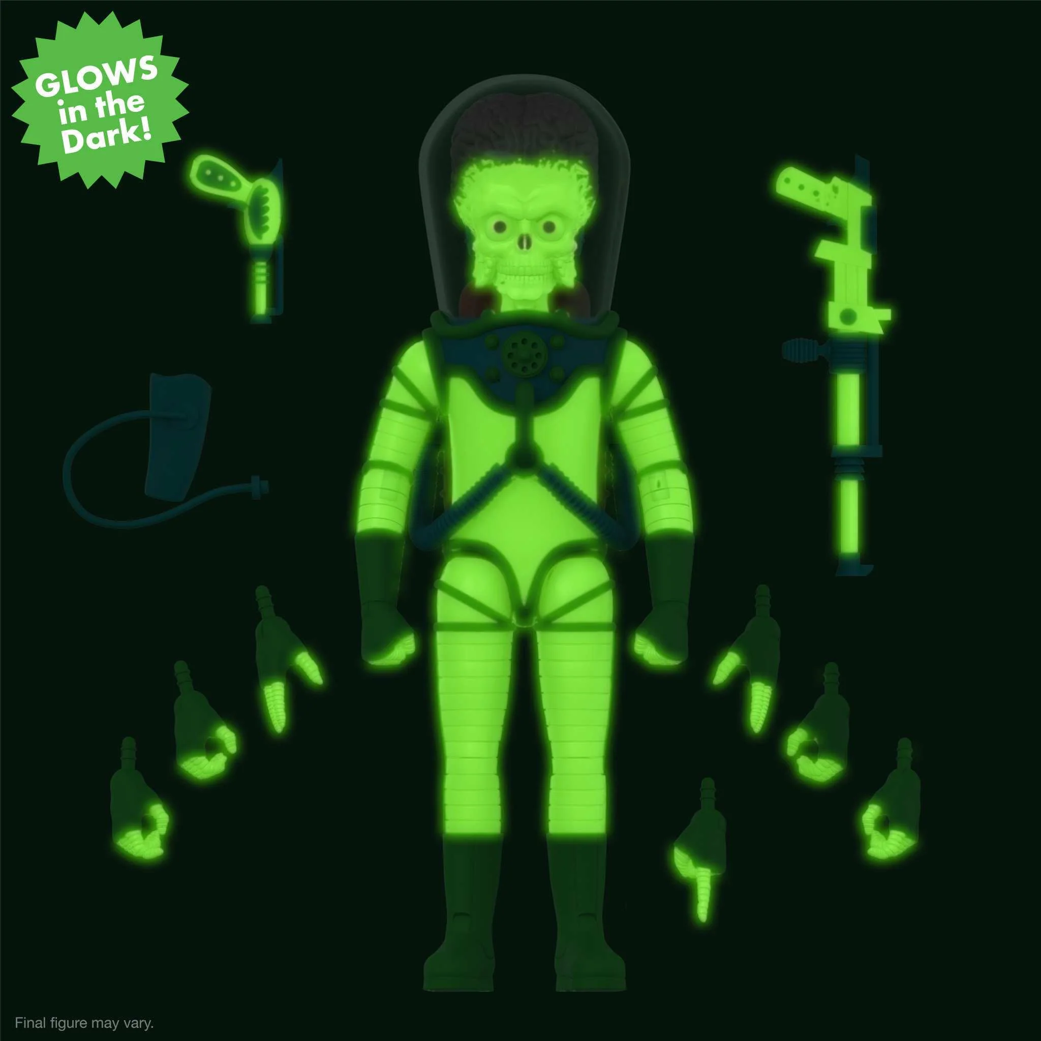 Mars Attacks ULTIMATES! Wave 02 - Martian (Invasion Begins, Glow) - Image 5