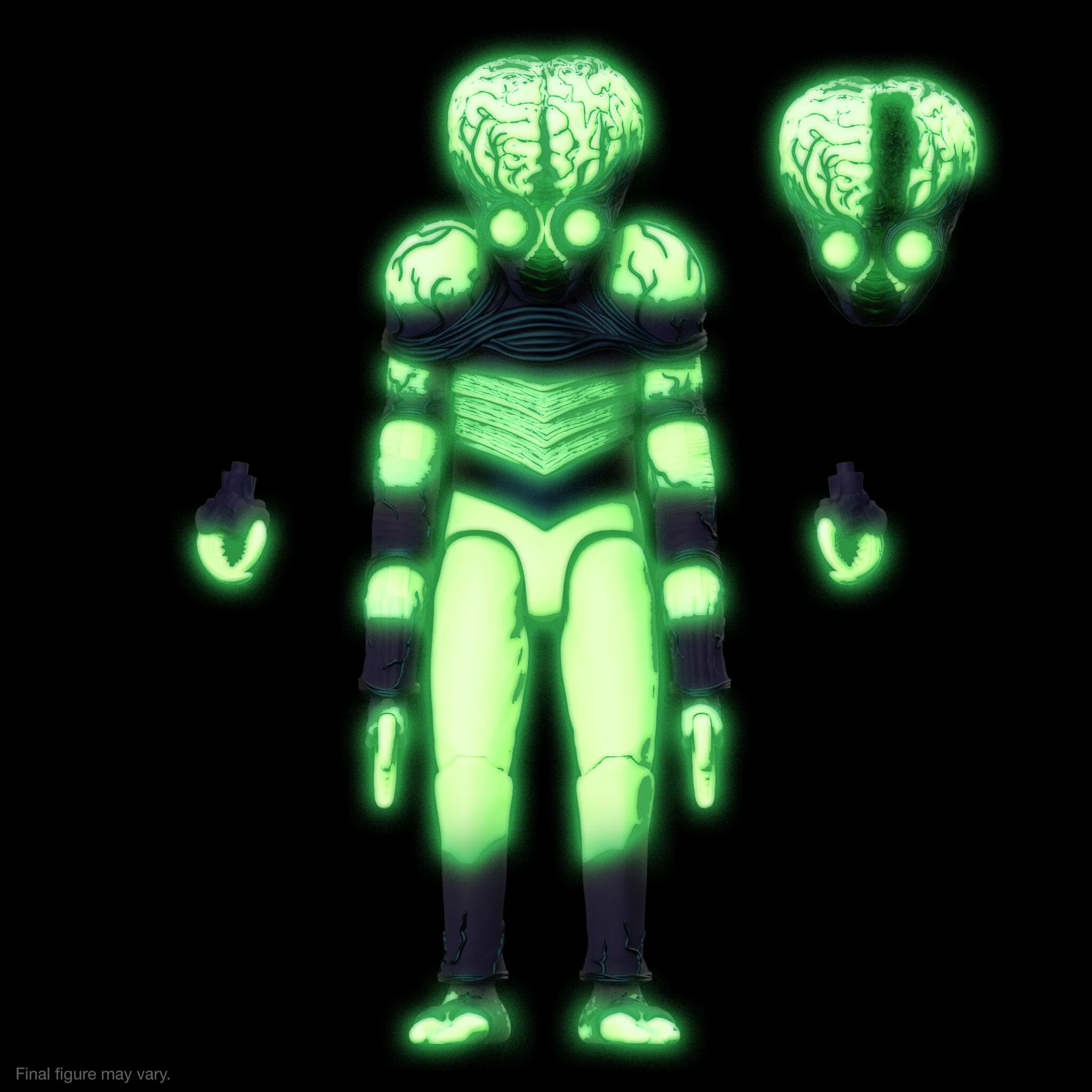 Metaluna Mutant Ultimates! Wave 02 - Metaluna (Glow) - Image 3
