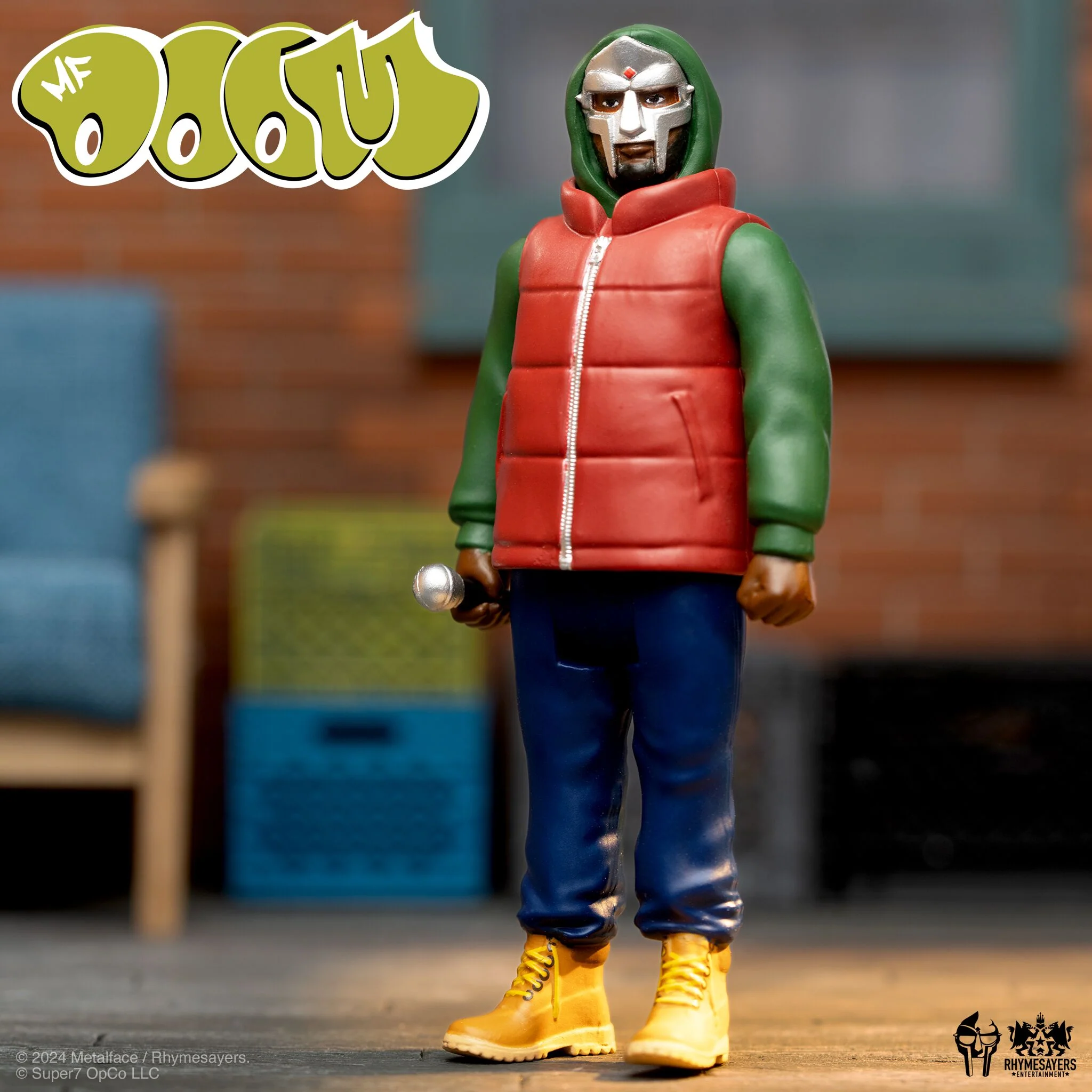 MF DOOM ReAction Figures Wave 02 - MF DOOM (Mm..Food) - Image 2