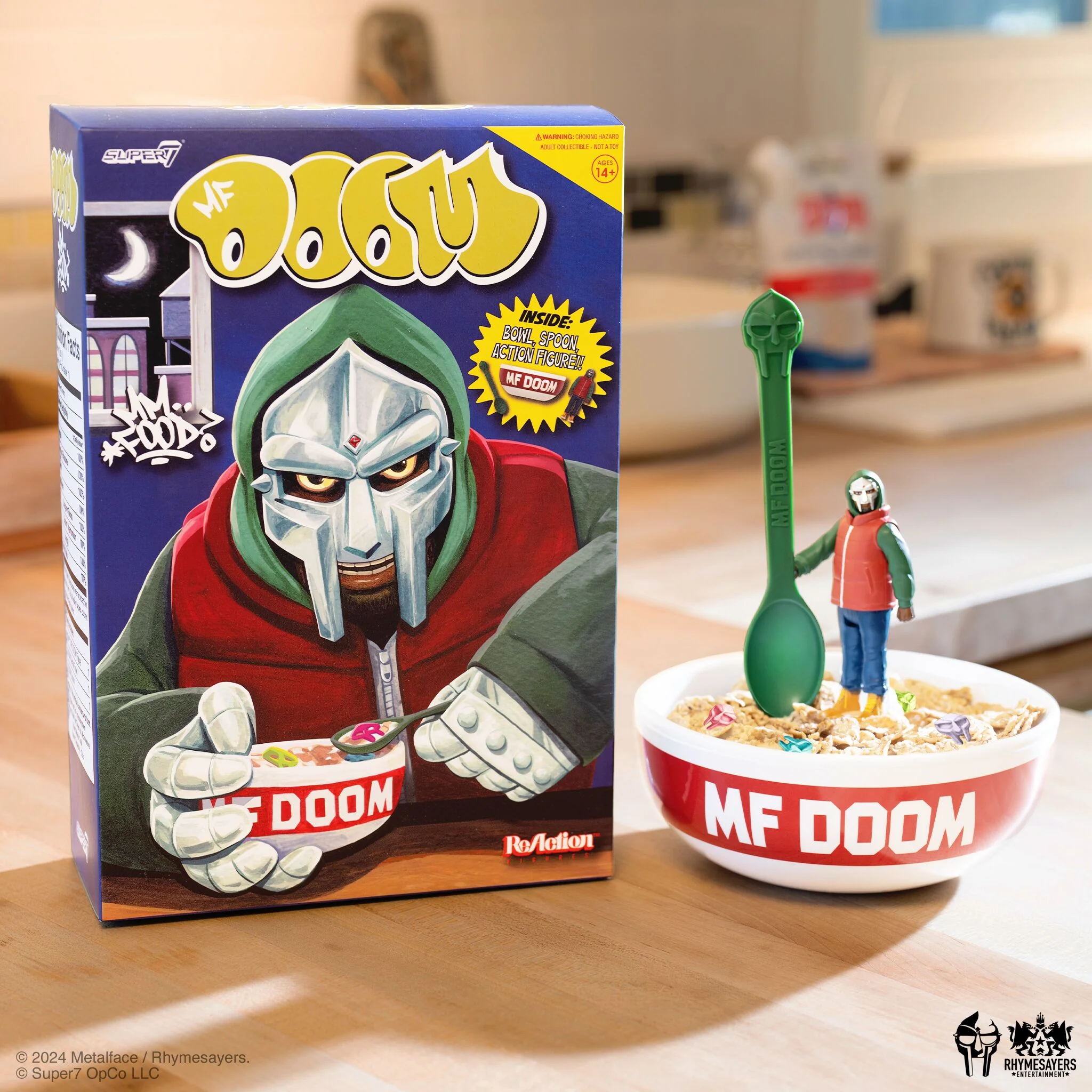 MF DOOM ReAction Figures Wave 02 - MF DOOM (Mm..Food) - Image 3