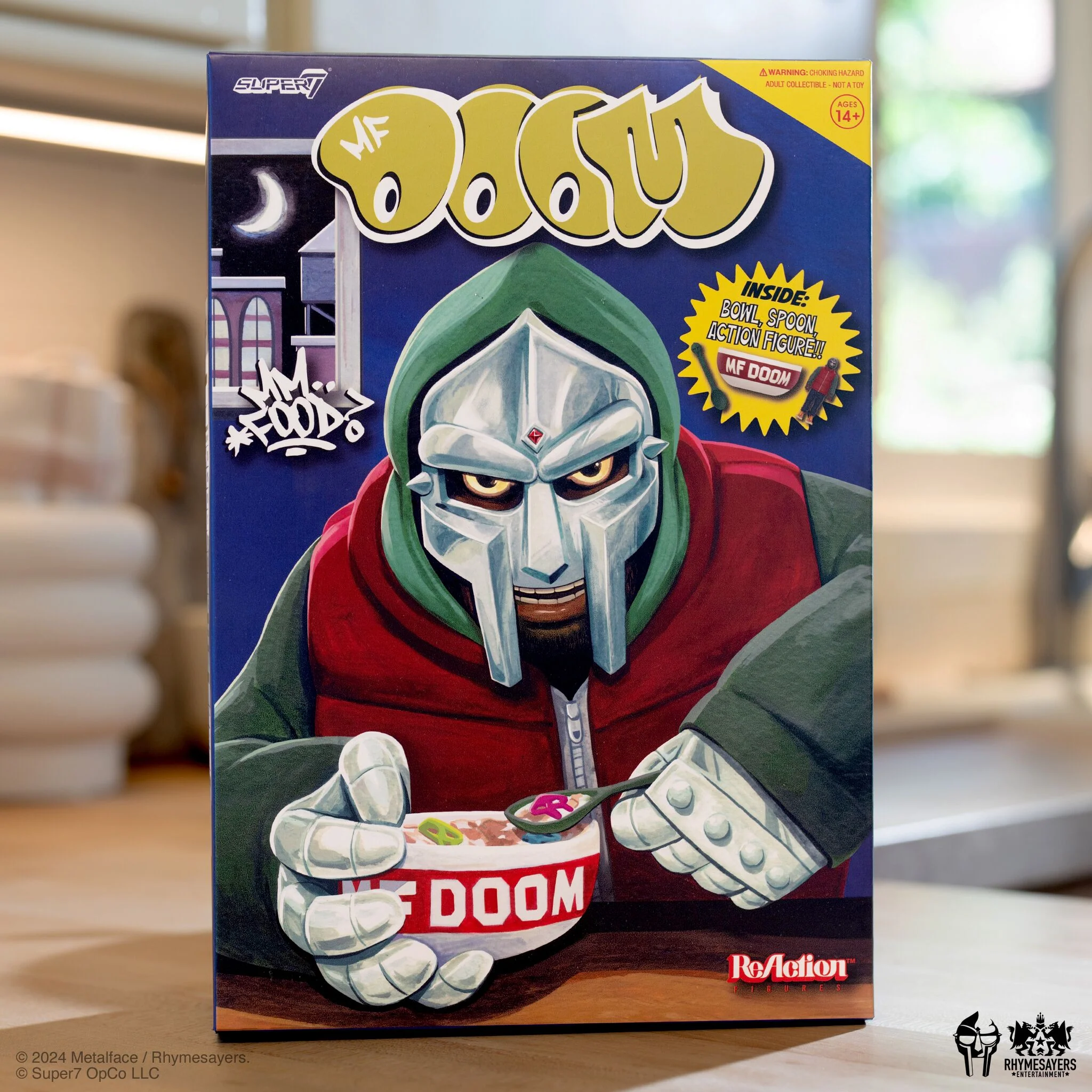 MF DOOM ReAction Figures Wave 02 - MF DOOM (Mm..Food) - Image 4